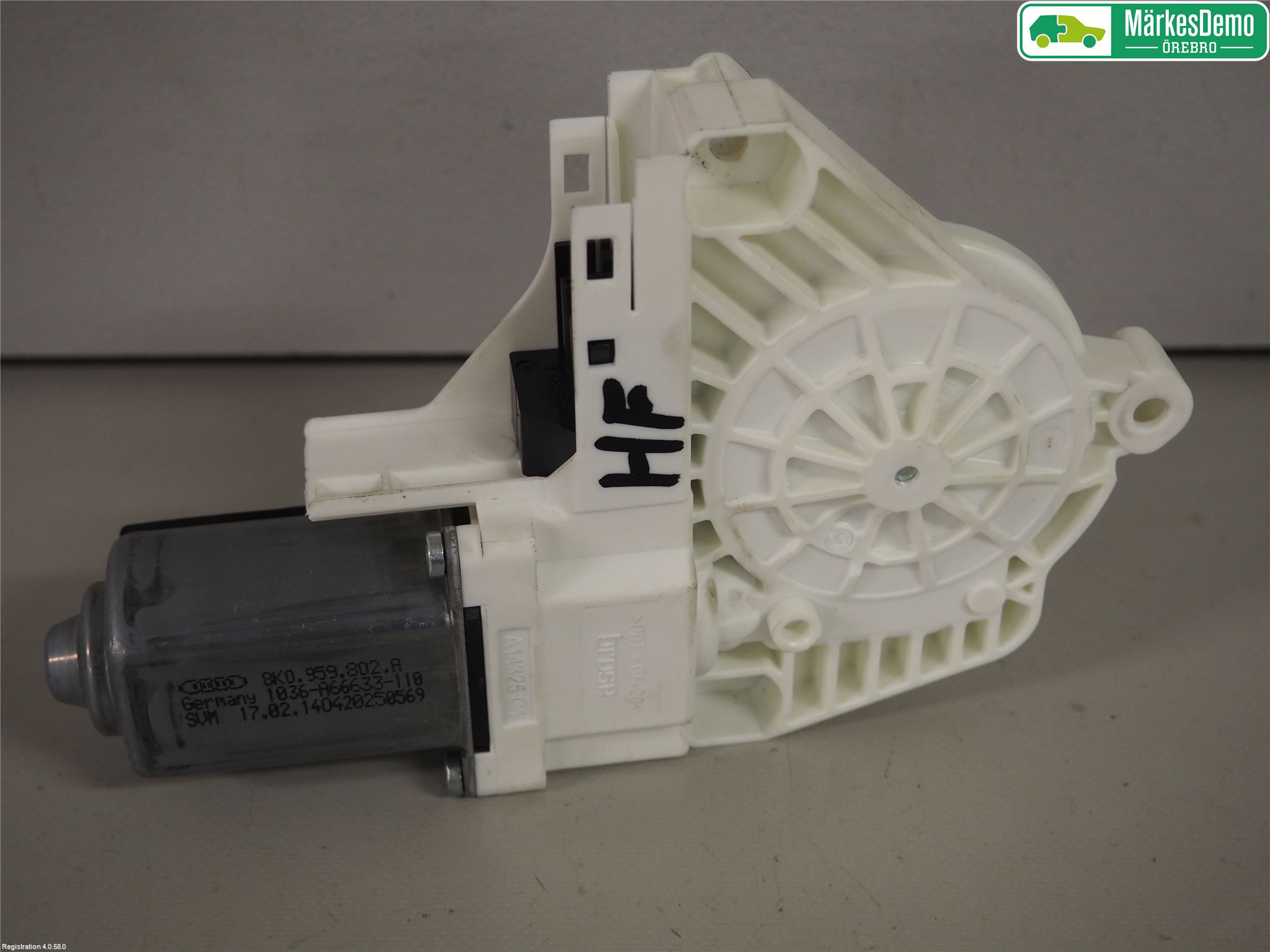 Audi A4 12-15 Vindusheismotor
