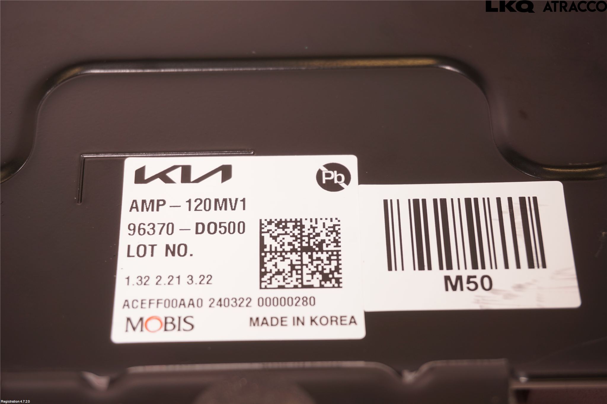 Kia EV9 24- Stereo Forsterker