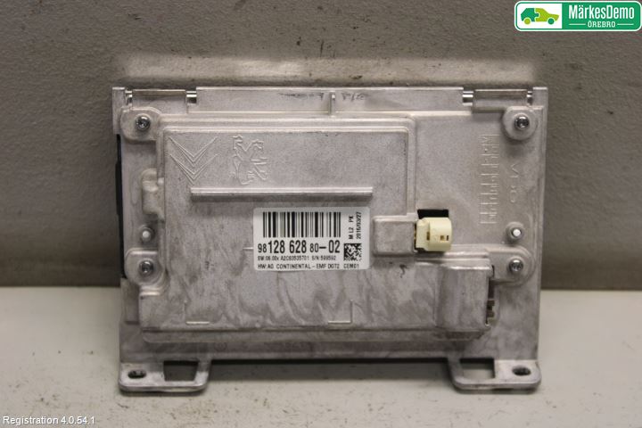 Peugeot PEUGOT 208 16-19 Instr Skjerm Dvd-Gps-Ac-Tlf