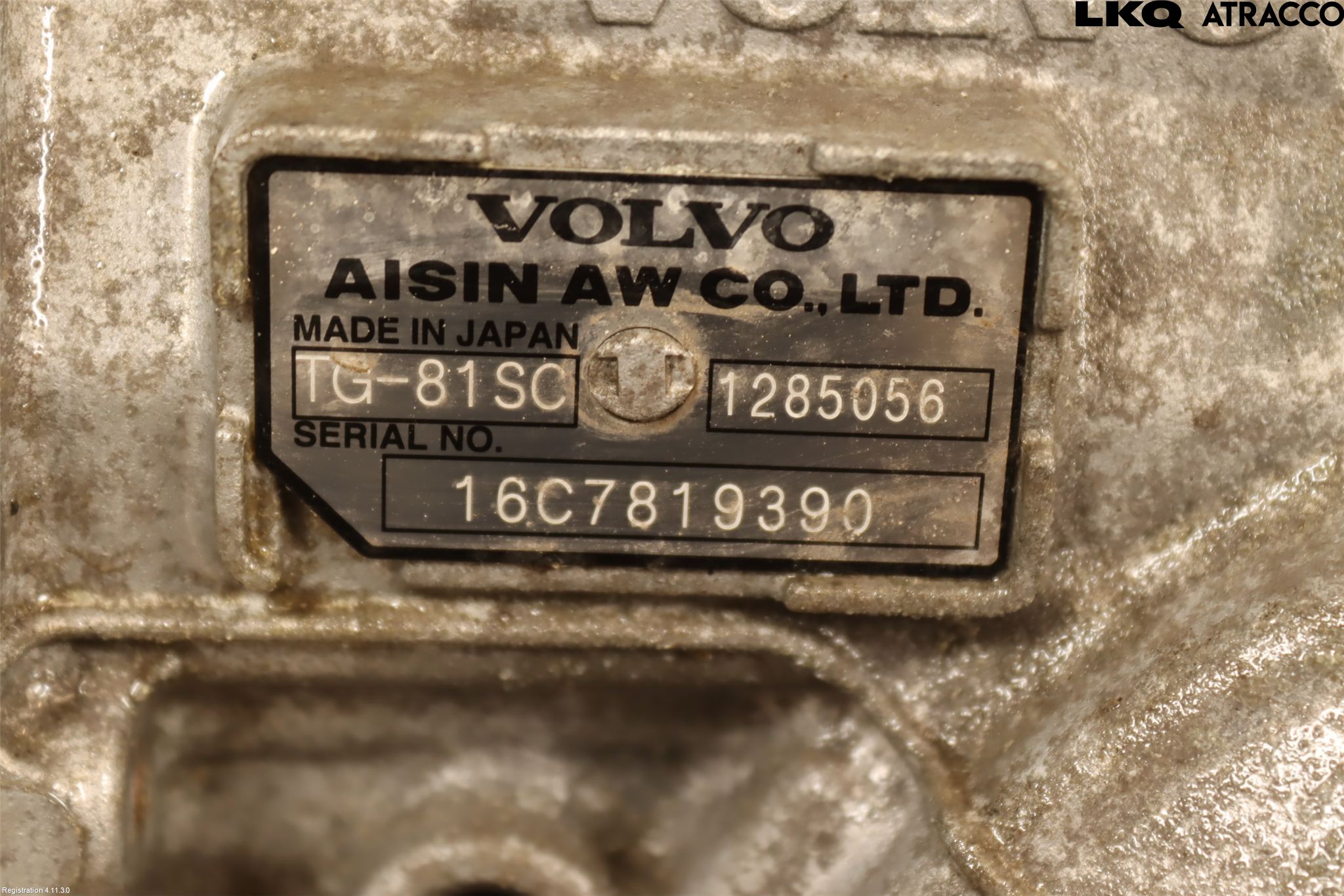 Volvo V60 CROSS COUNTRY 16-18 Gearkasse Automat