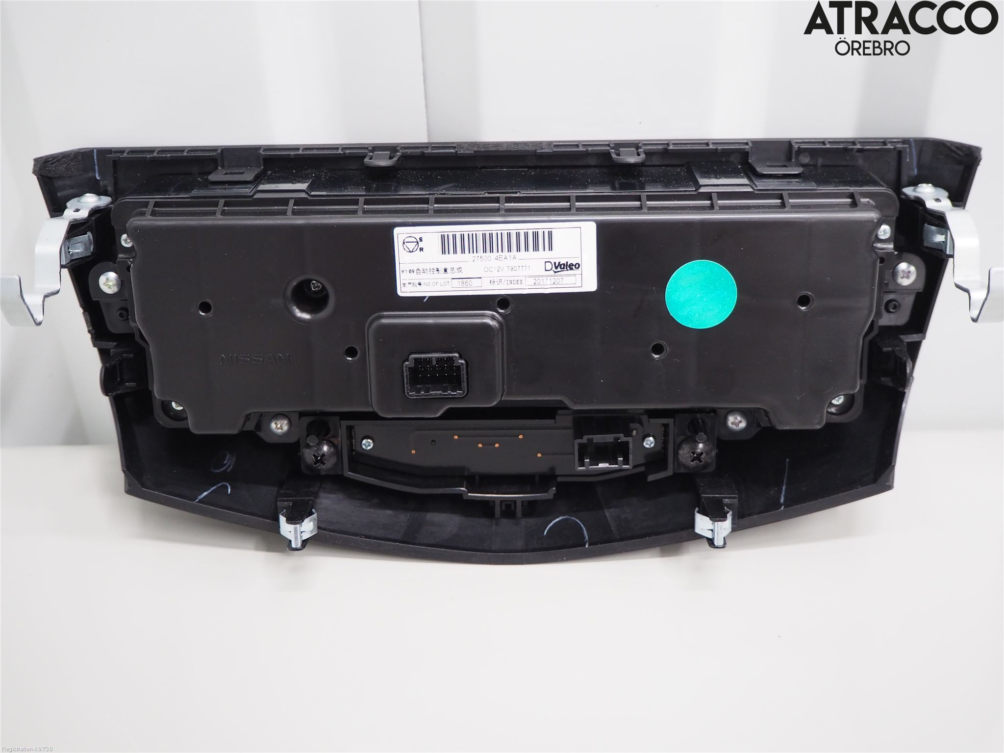 Nissan QASHQAI 17-21 Varme Ac Betjening-Display
