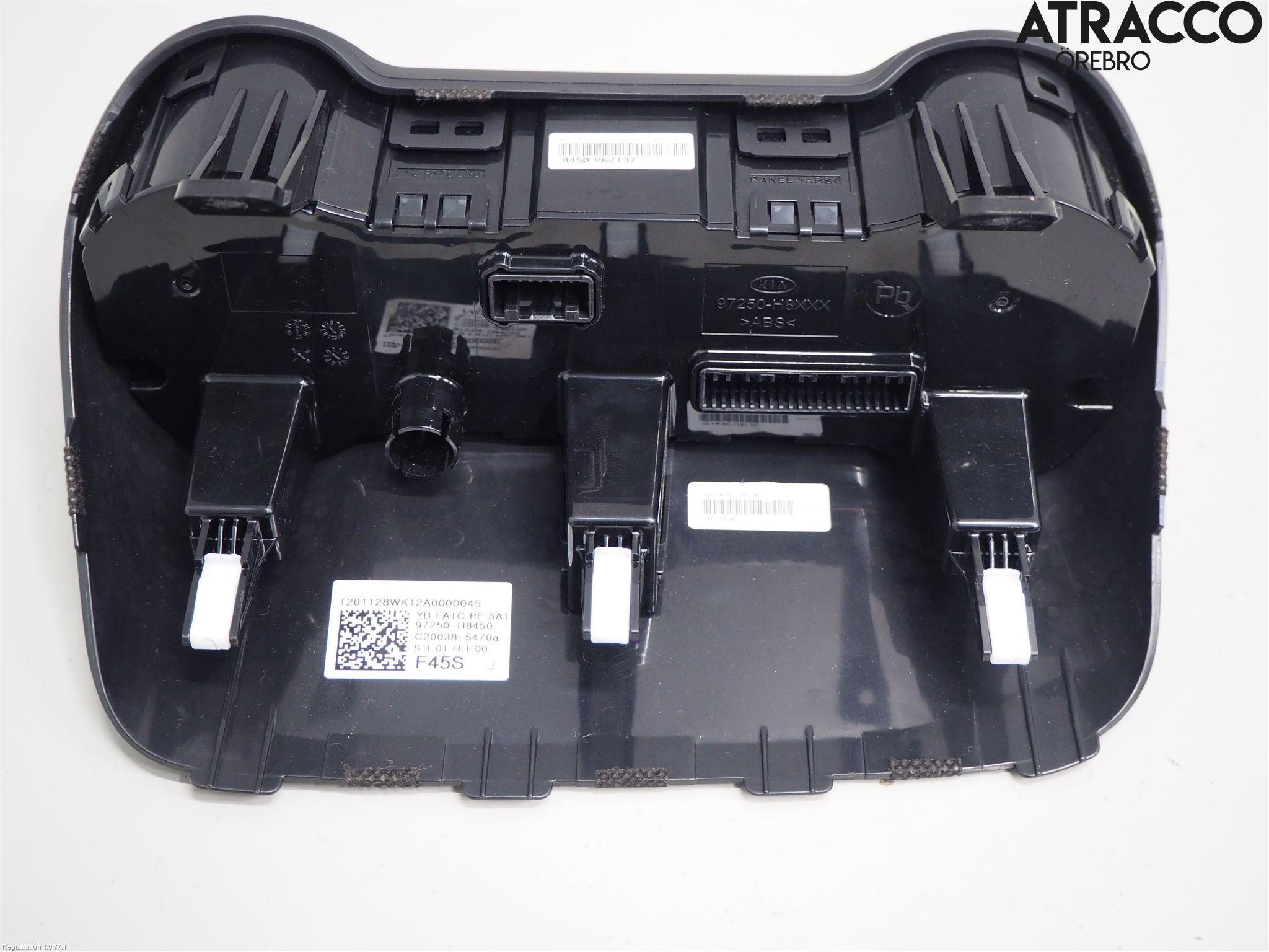 Kia RIO 17- Varme Ac Betjening-Display