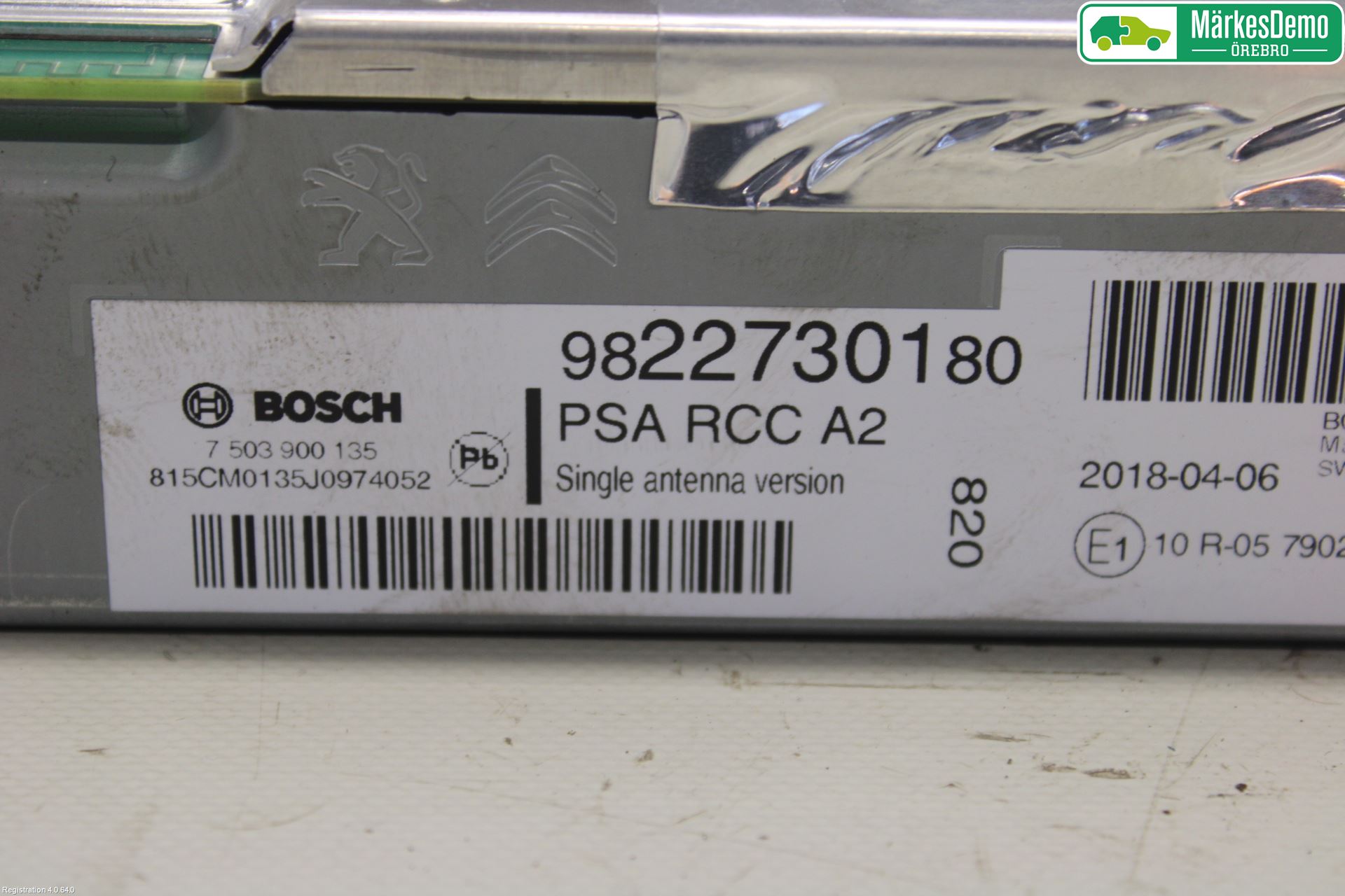 Peugeot EXPERT/E-EXPERT 17- Stereo Radio