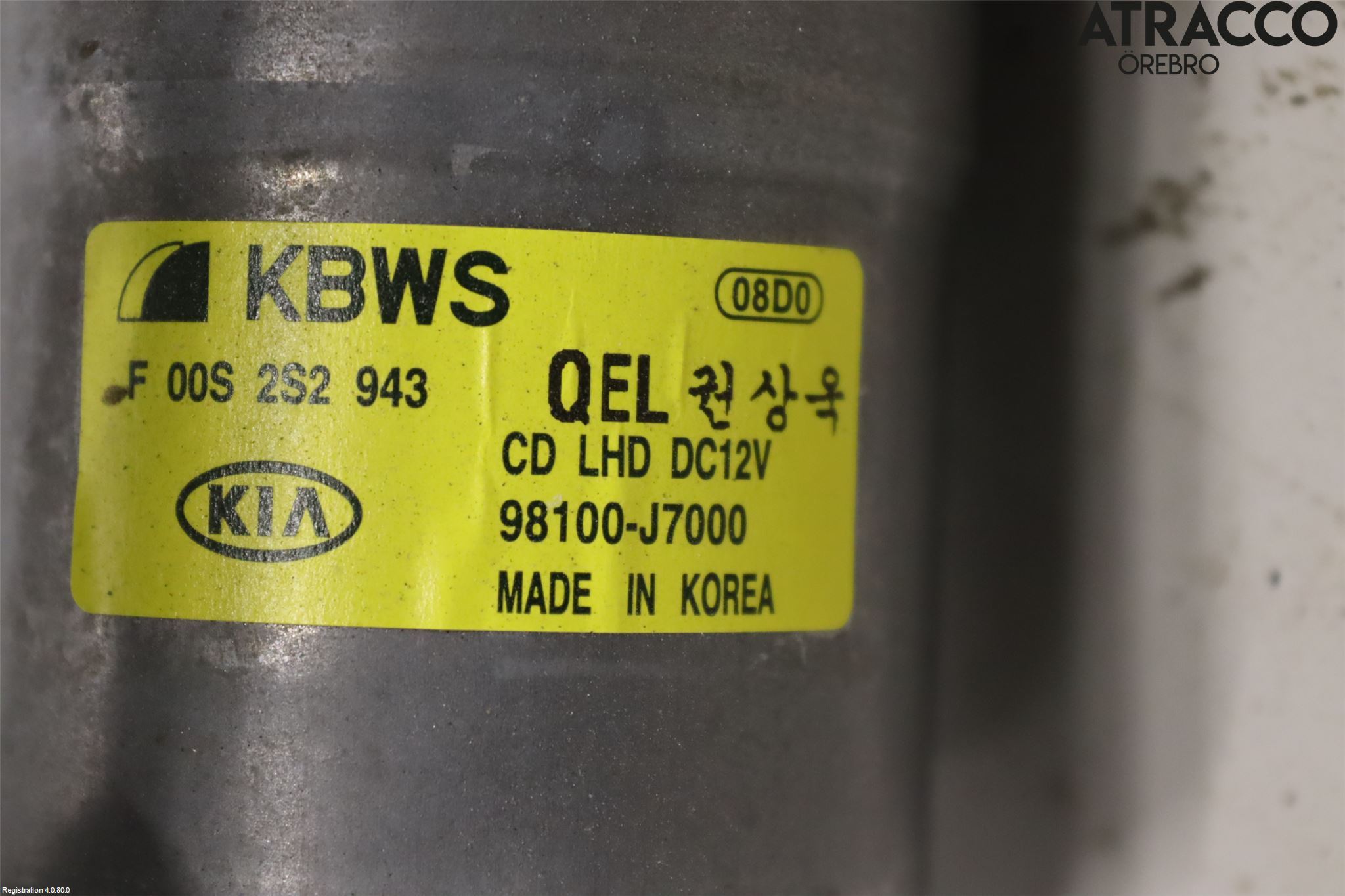 Kia CEED/CEED SW 19- Viskermotor Frontrute