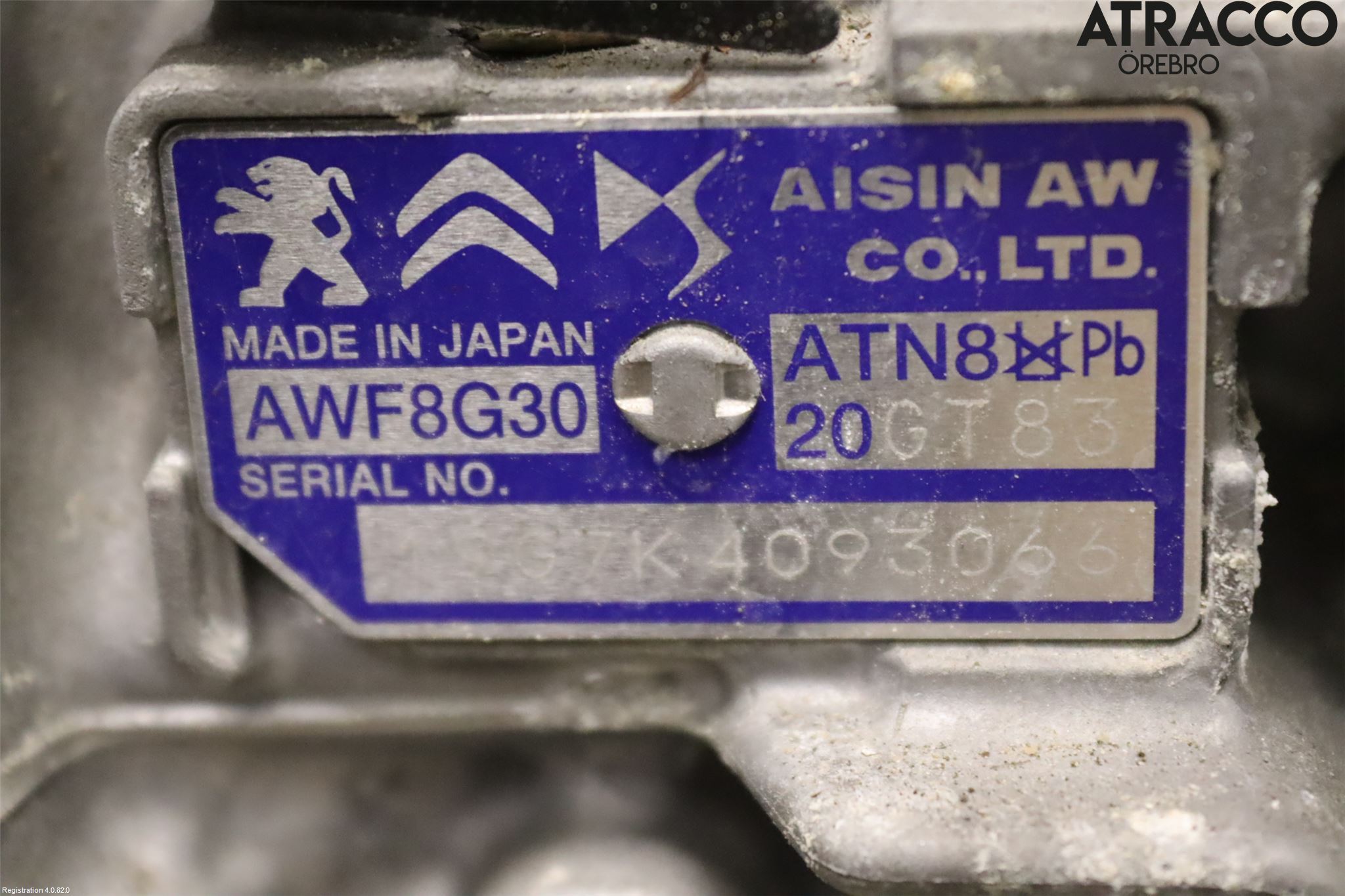 Peugeot 3008 17-24 Gearkasse Automat