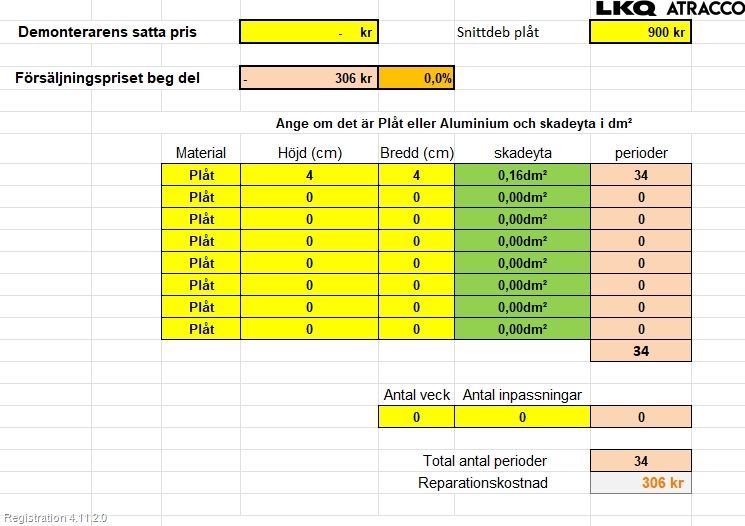 Nissan JUKE 10-14 Dør 4D Bak Venstre