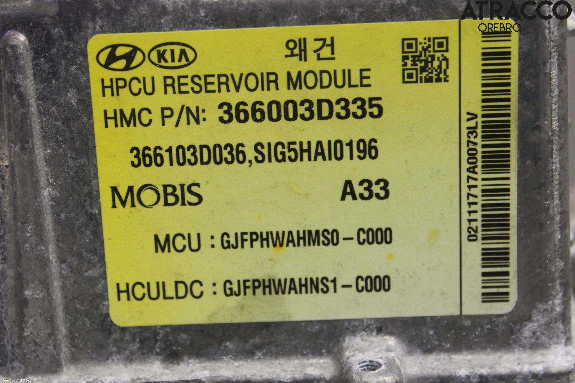 Kia OPTIMA 16-20 Hybridconverter