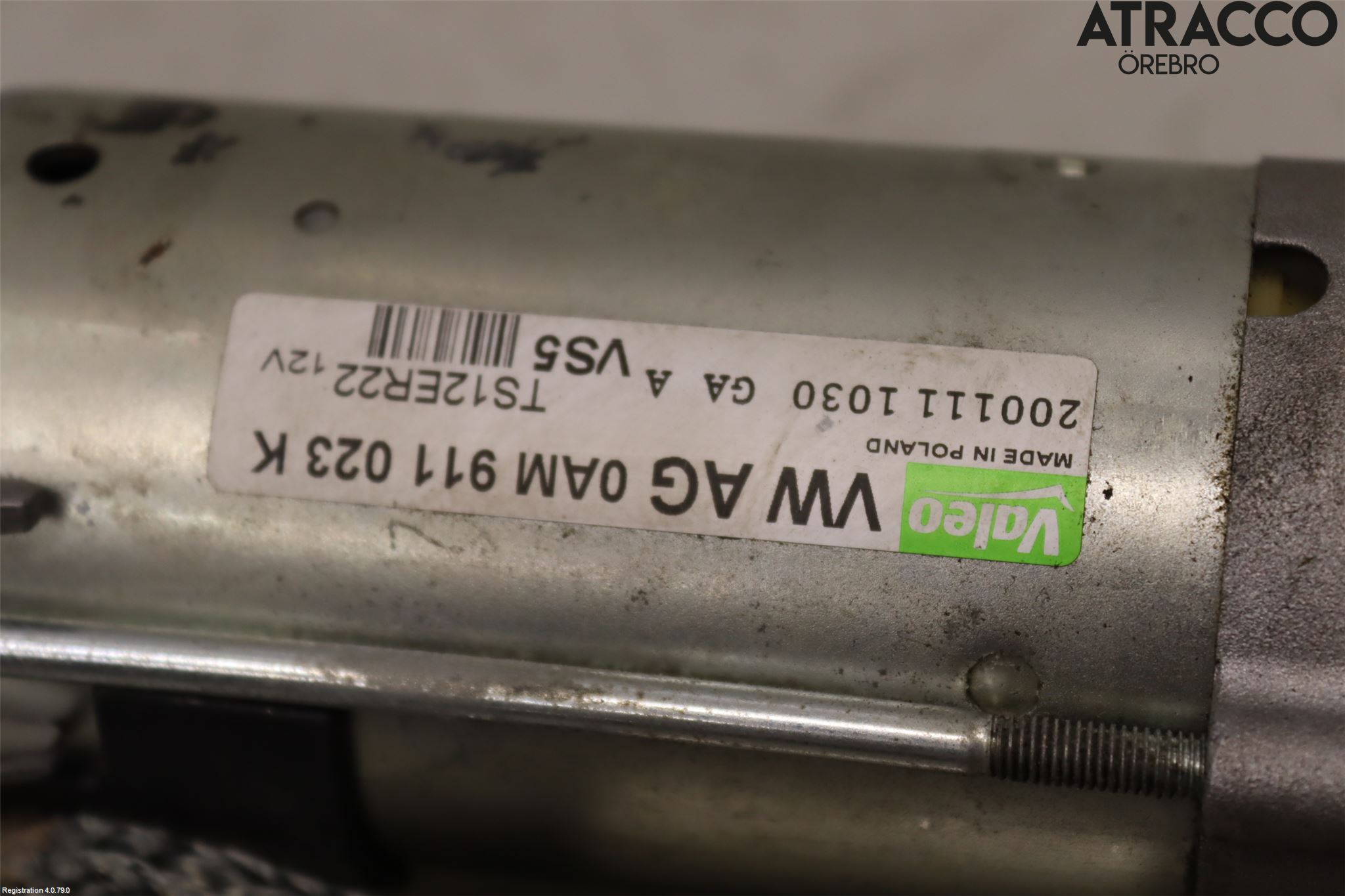 Volkswagen VW TOURAN 10-15 Startmotor