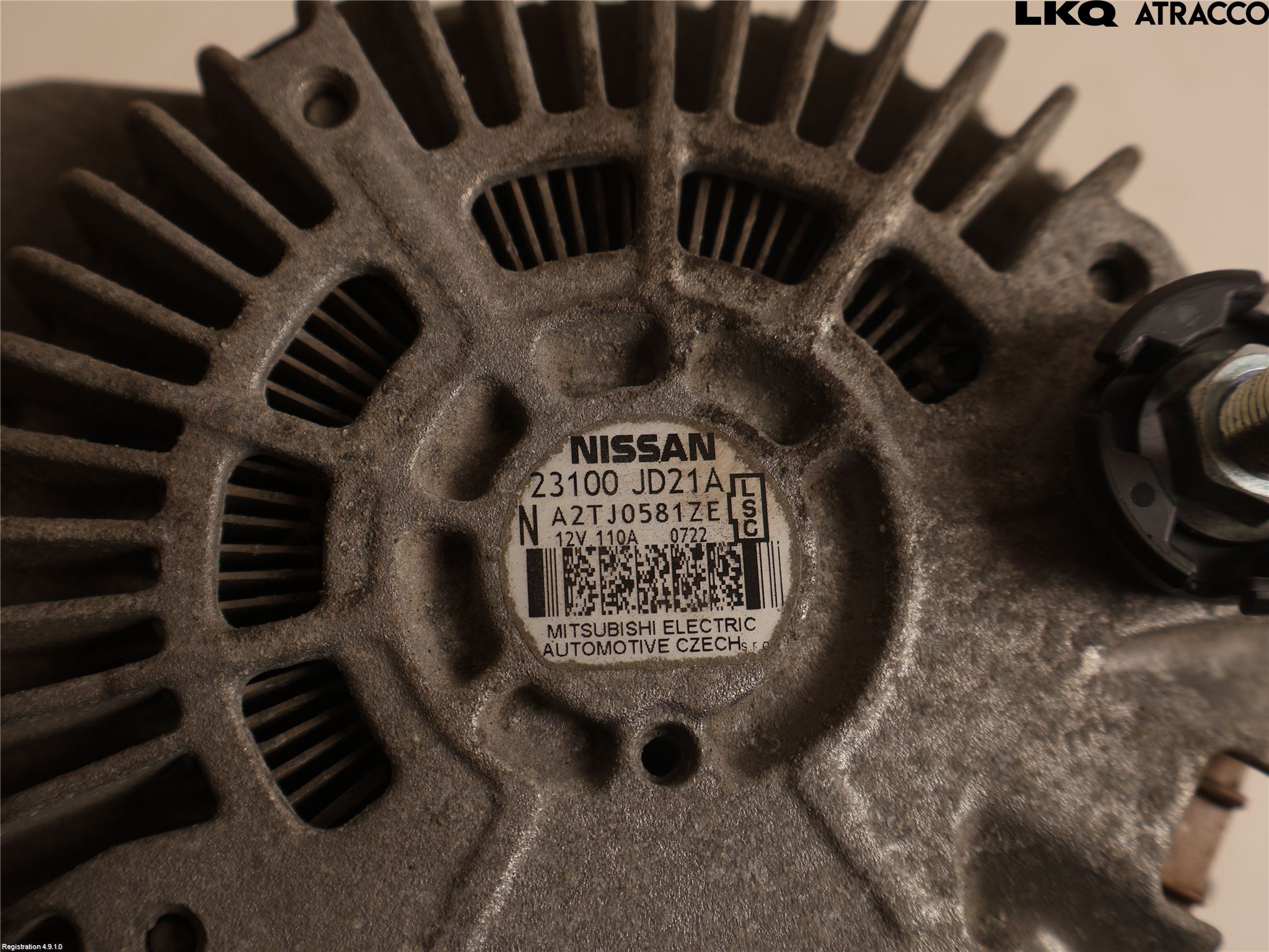 Nissan QASHQAI 10-14 Dynamo