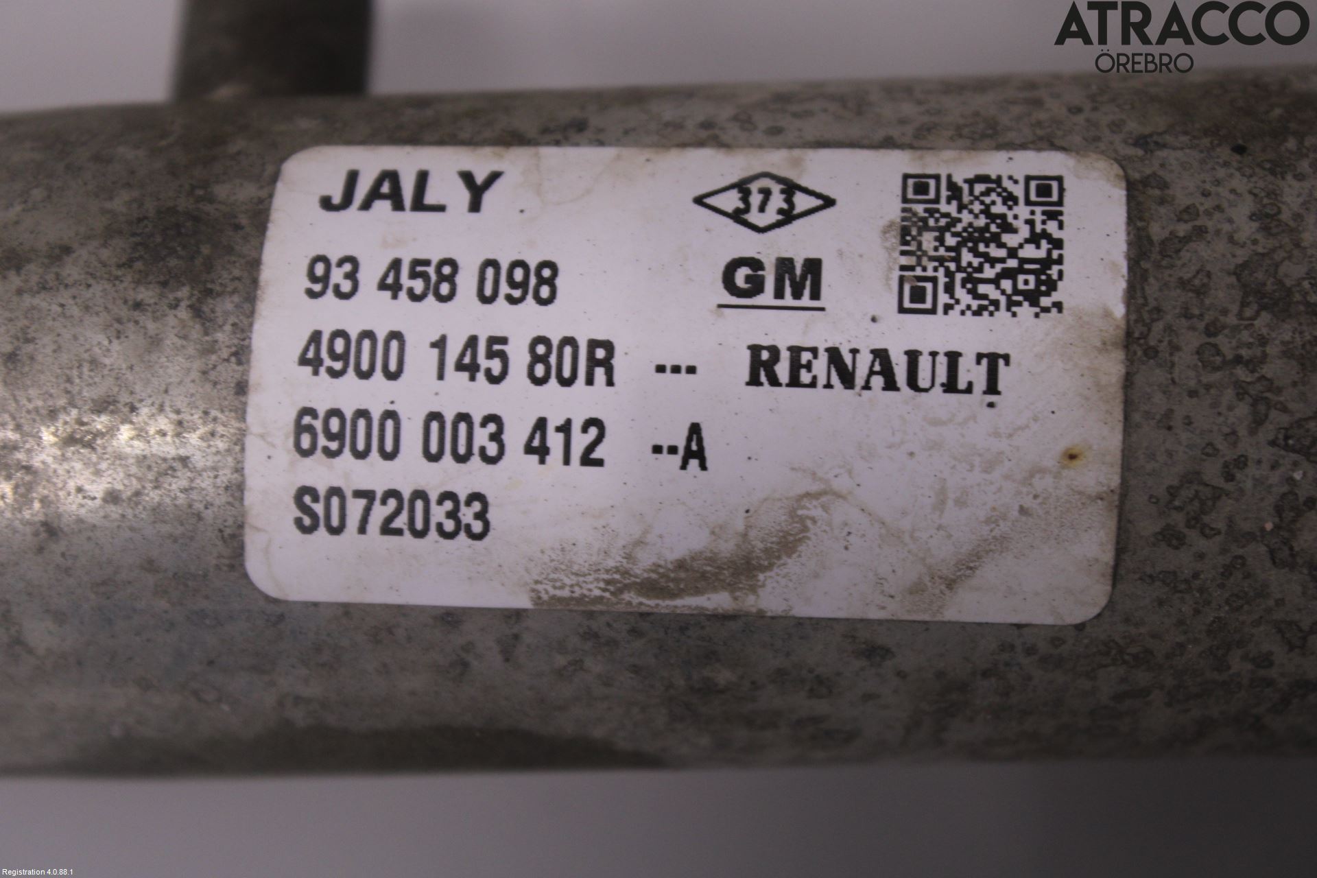 Fiat TALENTO 16- Servo Snekke - Tannstang