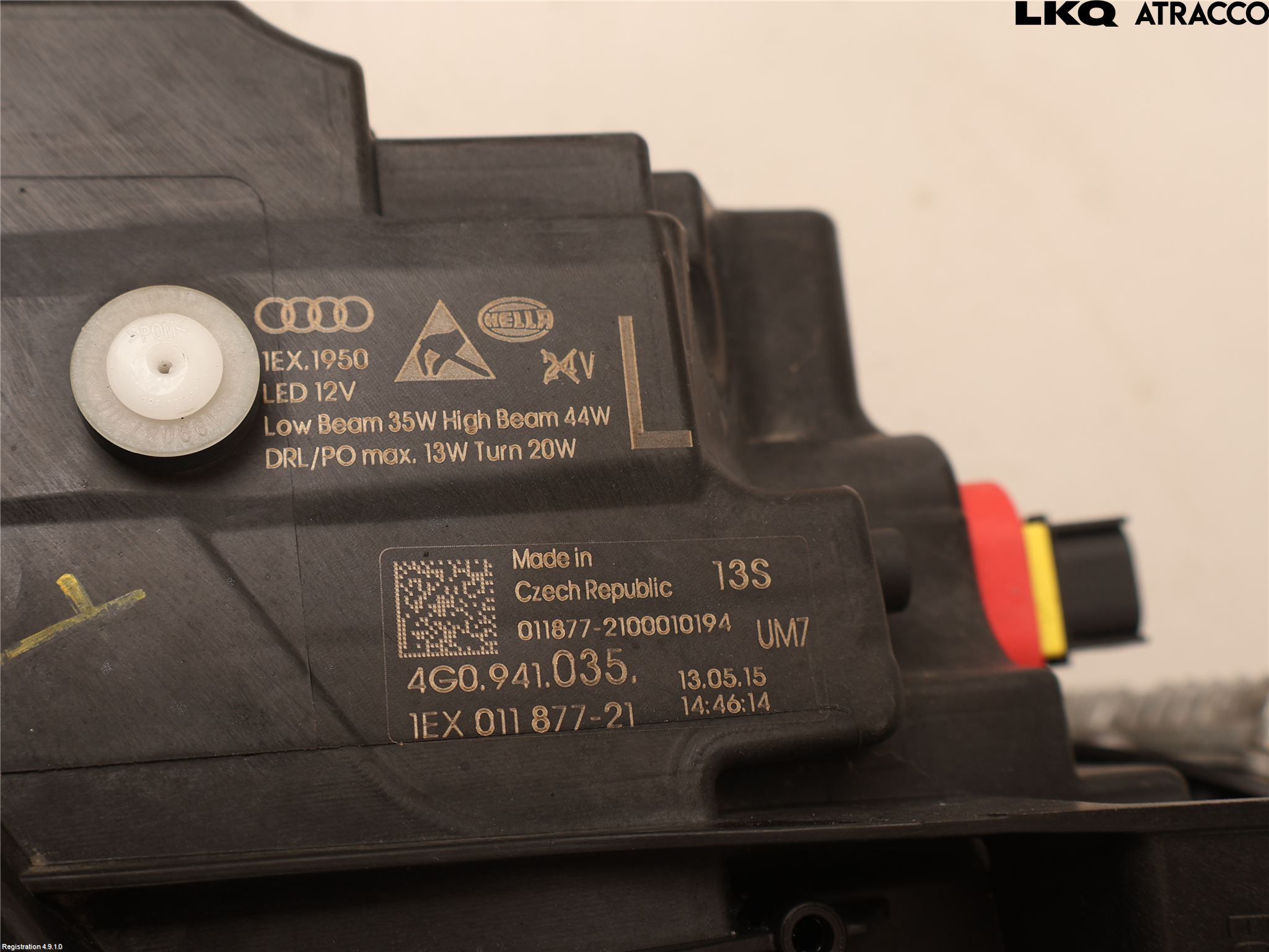 Audi A6 ALLROAD 12-18 Frontlykt Venstre