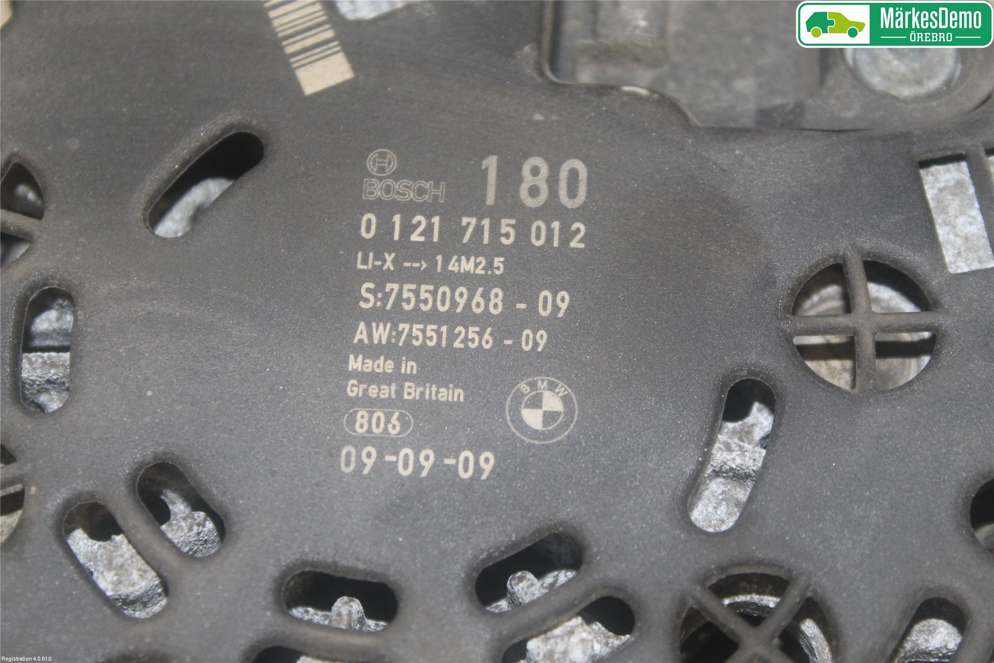 BMW 3 E90/91 SED/TOU 05-12 Dynamo