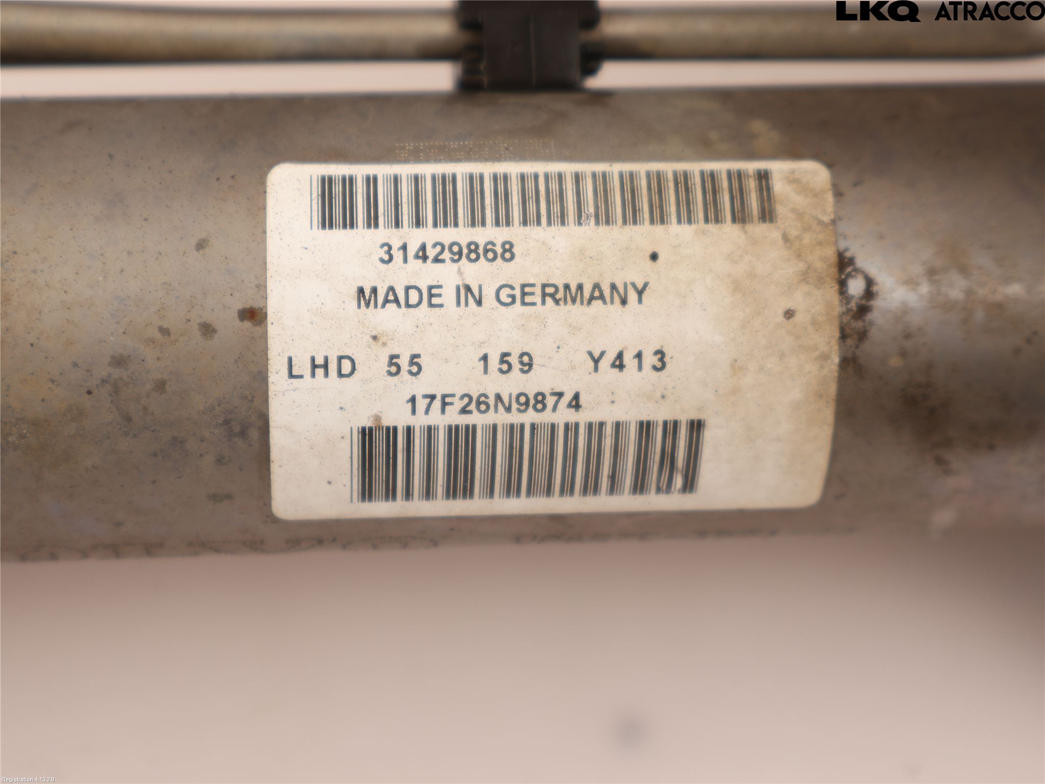 Volvo XC60 14-17 Servo Snekke - Tannstang