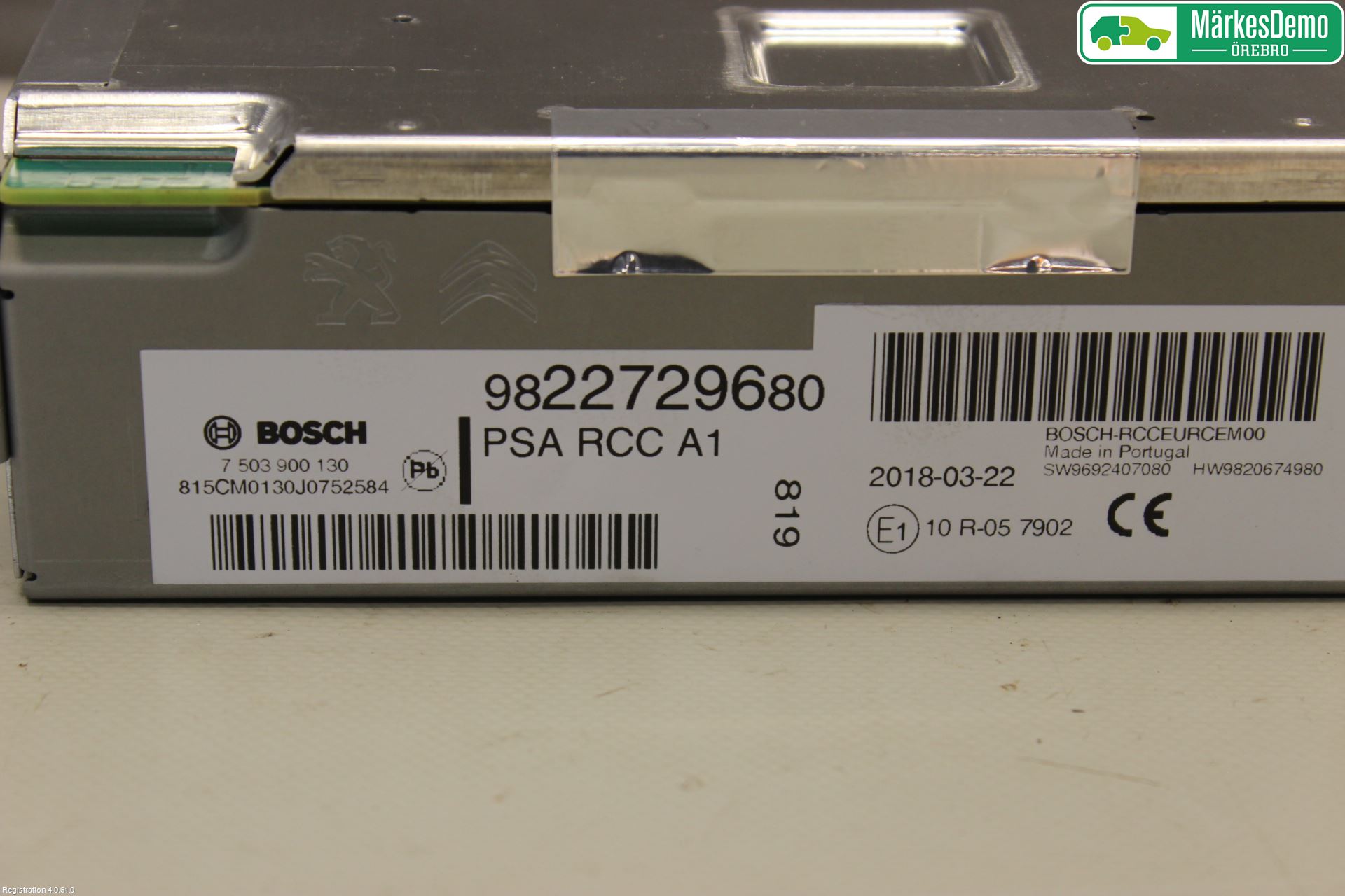 Peugeot PEUGOT 208 16-19 Stereo Radio