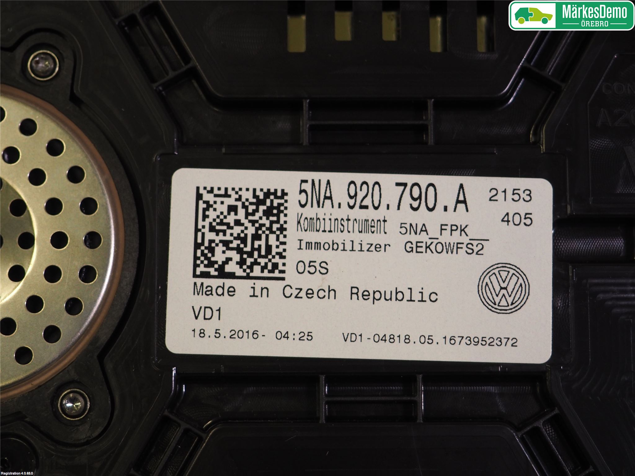 Volkswagen VW TIGUAN 16-24 Instr Kombinert
