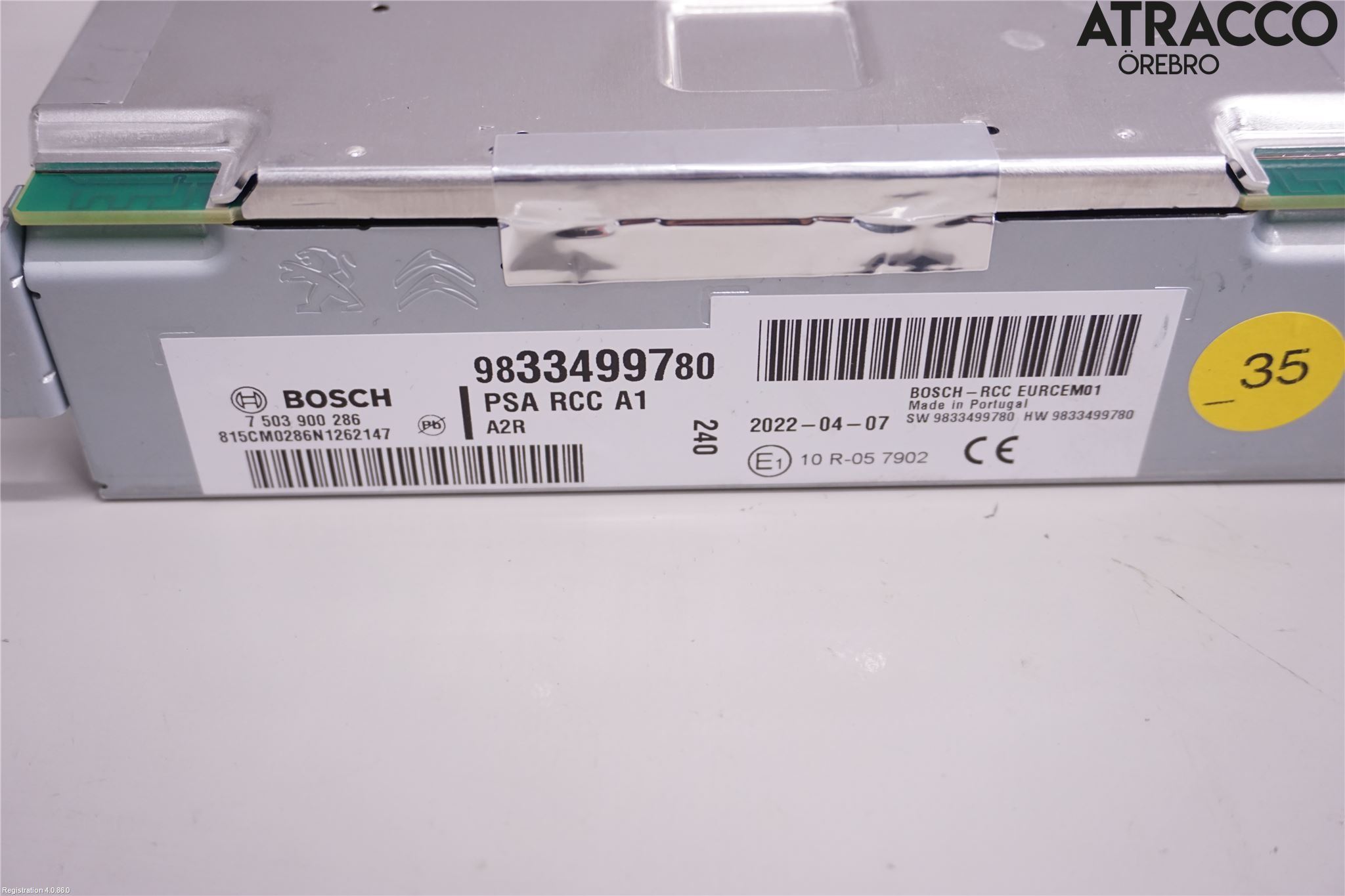 Citroen C5 AIRCROSS 19- Stereo Radio