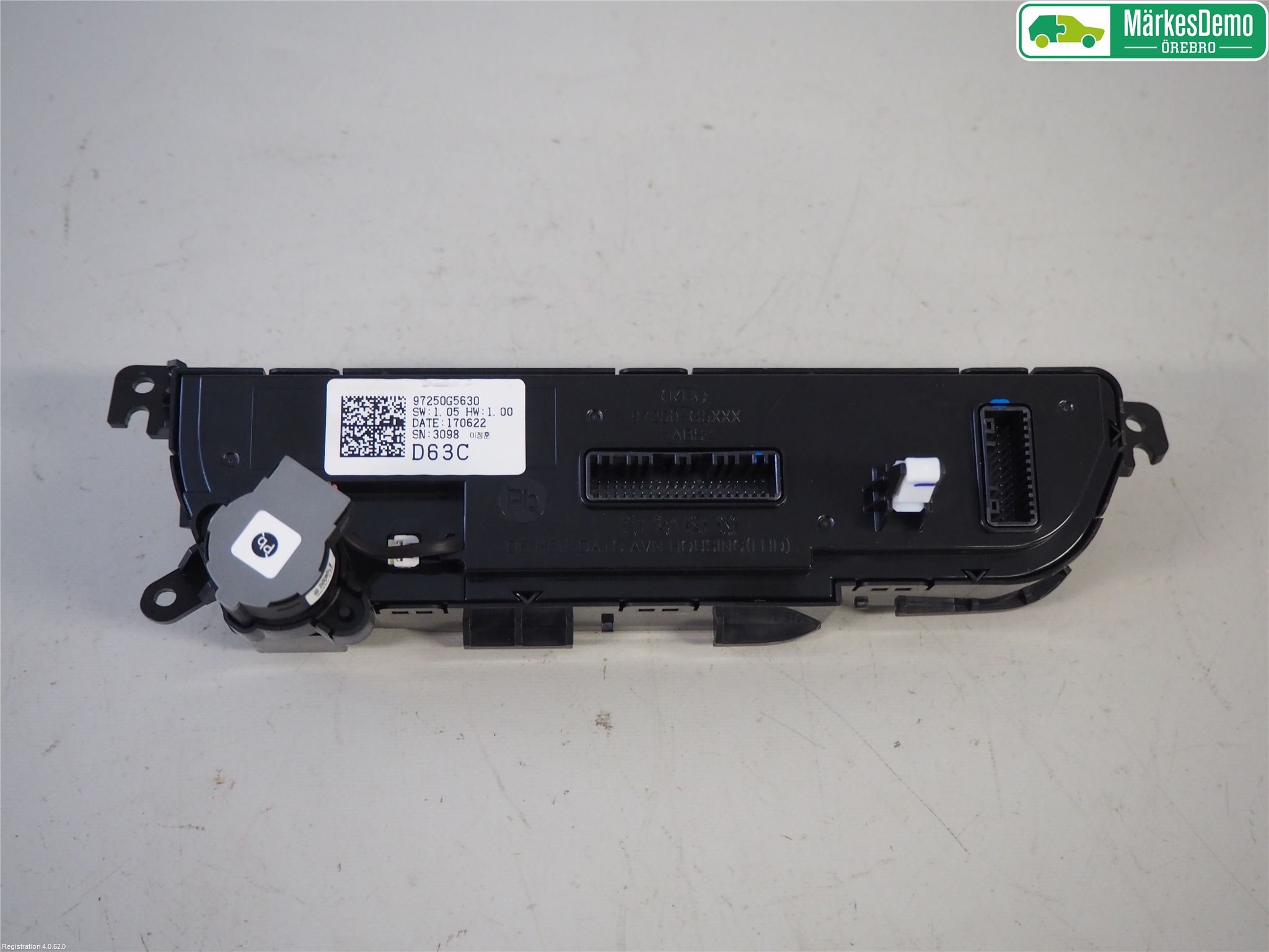Kia NIRO (DE) 17-22 Varme Ac Betjening-Display