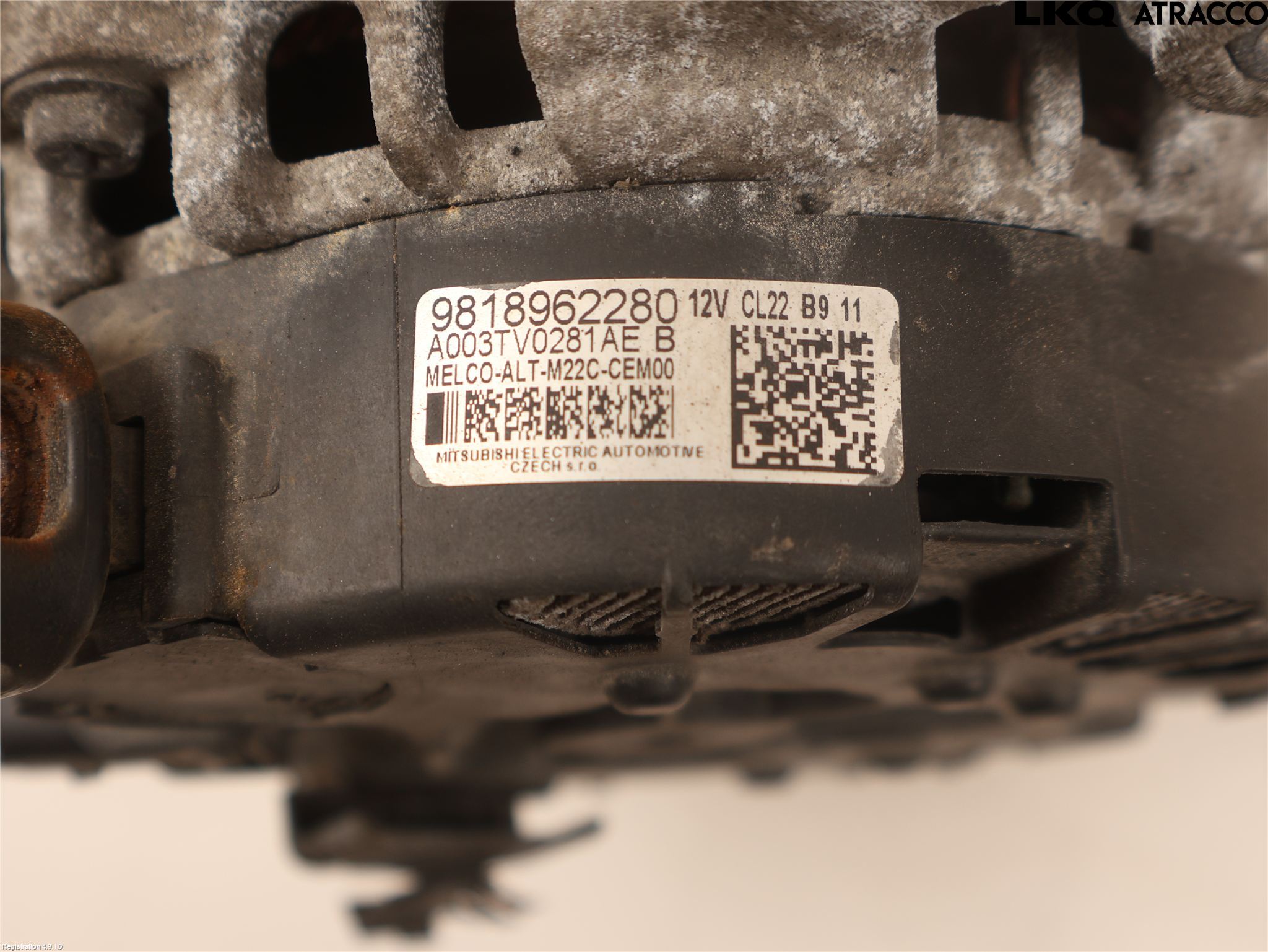 Peugeot PARTNER/E-PARTNER 19- Dynamo