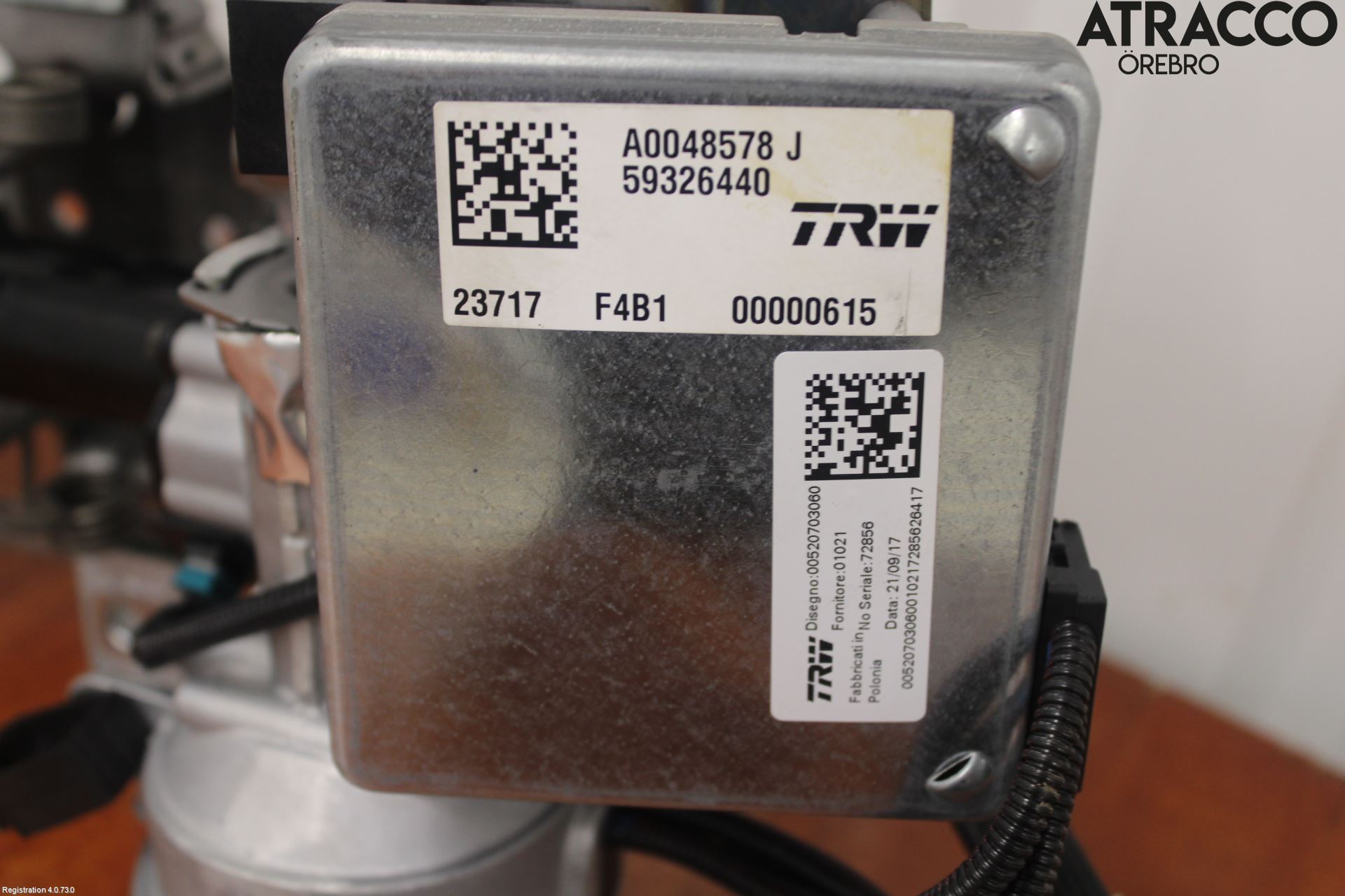 Fiat TIPO/CROSS 16- Rattakselaggregat Innebygd Servo