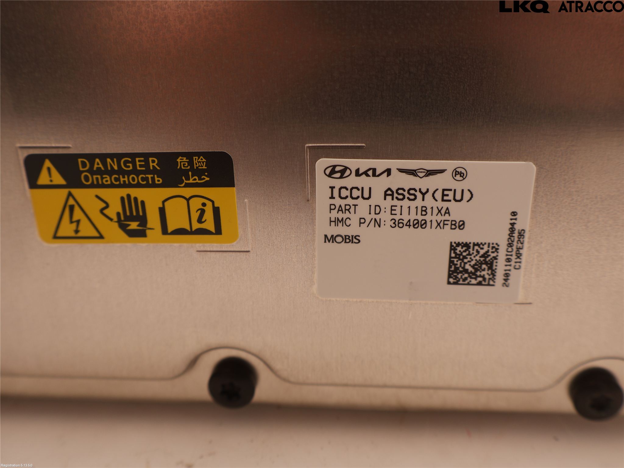 Kia EV6 (CV) 22- Batterilader Hybrid