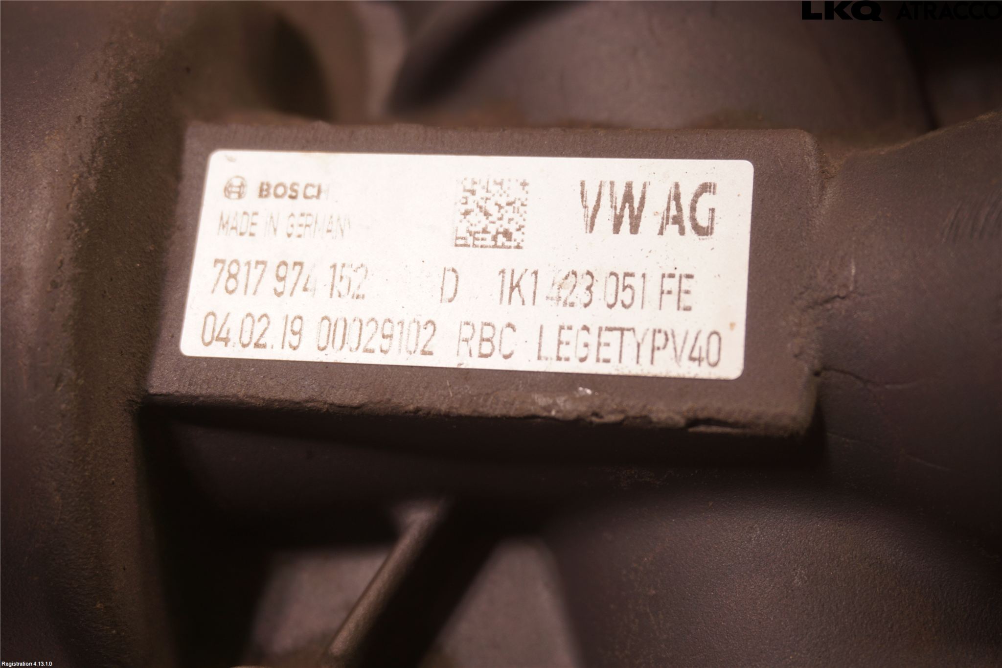 Volkswagen VW CADDY 16-20 Styrväxel/Snäcka Elektrisk