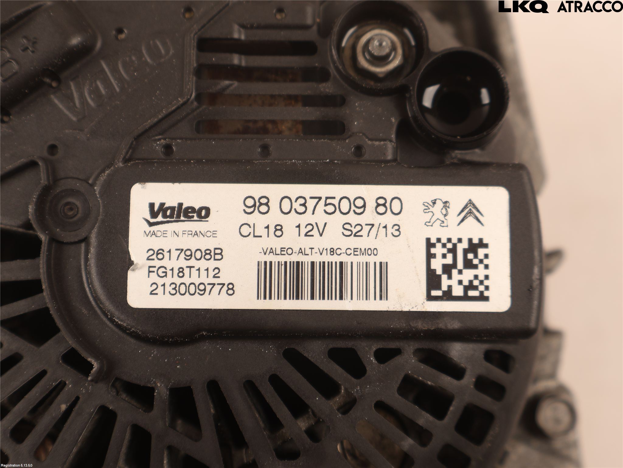 Citroen C5 08-17 Dynamo