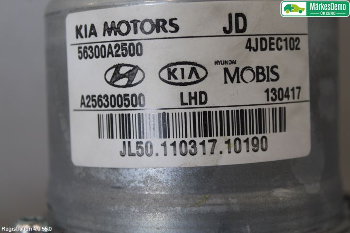 Kia CEED 12-18 Rattakselaggregat Innebygd Servo