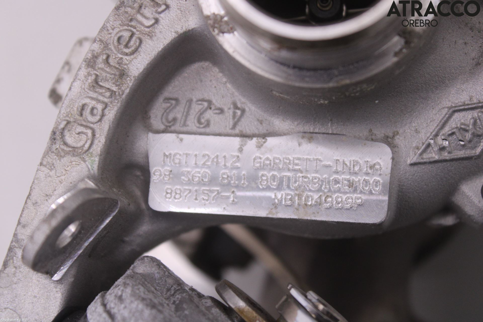Peugeot 3008 17-24 Turboaggregat