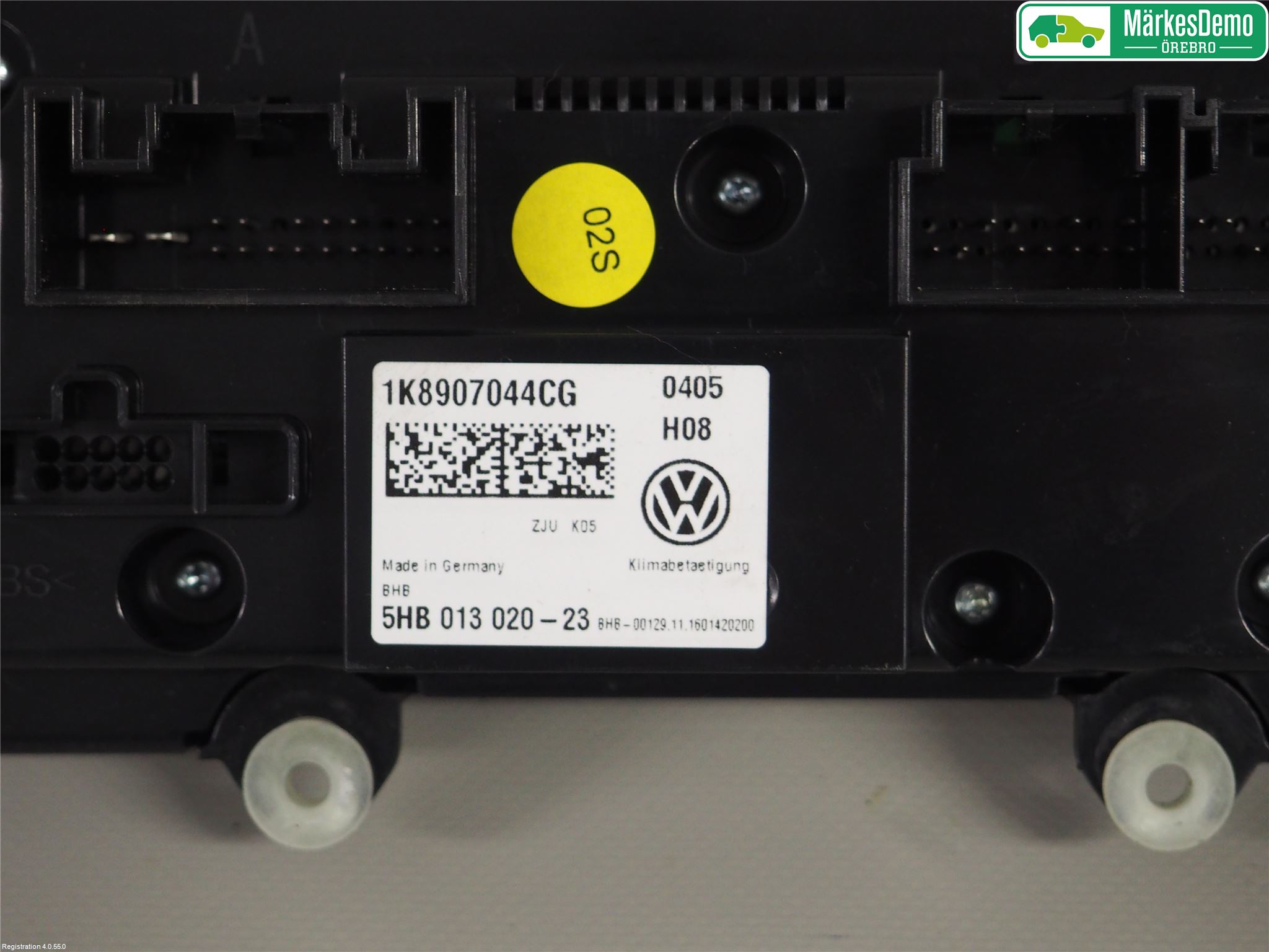 Volkswagen VW CADDY 16-20 Varme Ac Betjening-Display