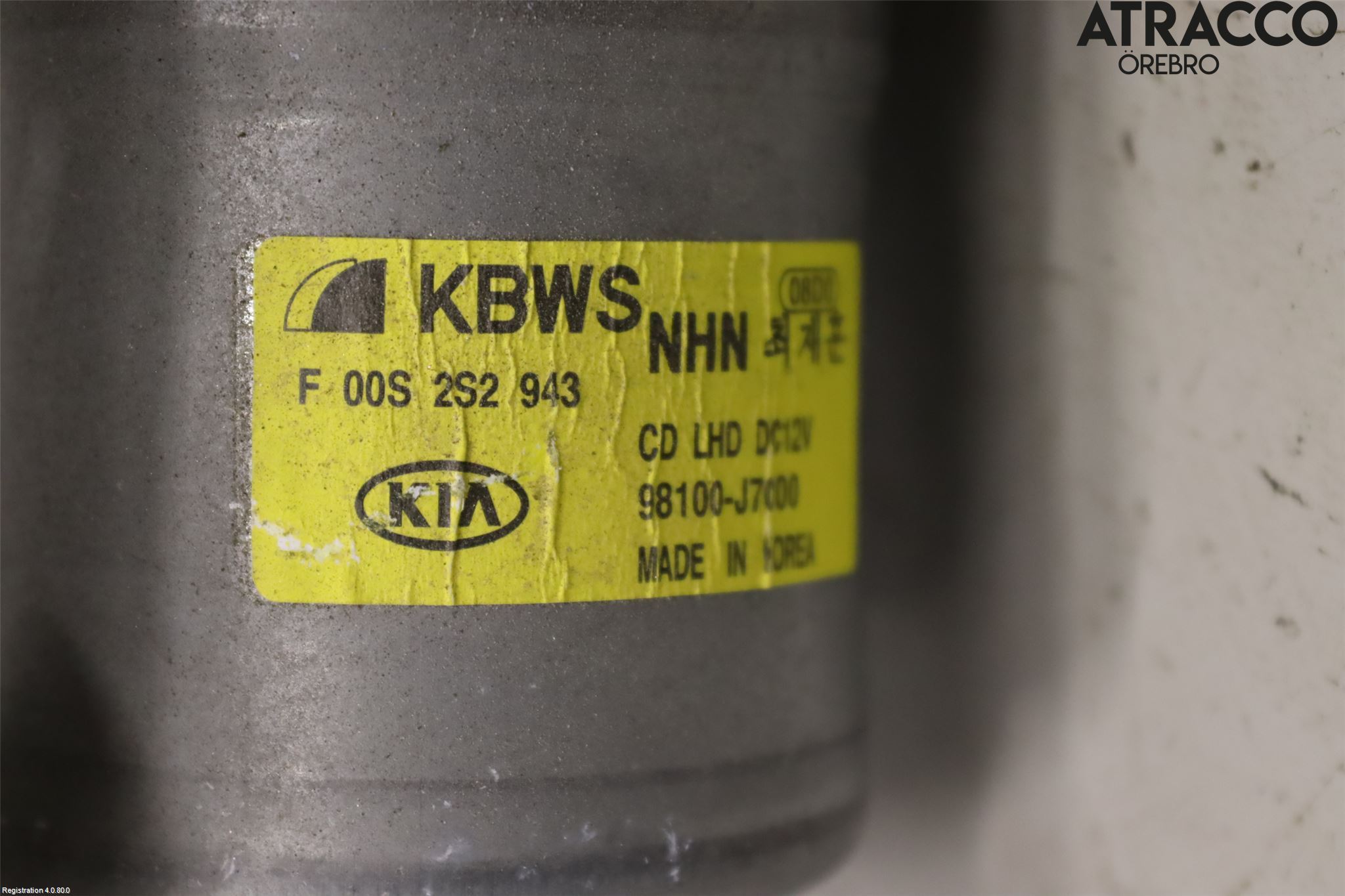 Kia CEED/CEED SW 19- Viskermotor Frontrute