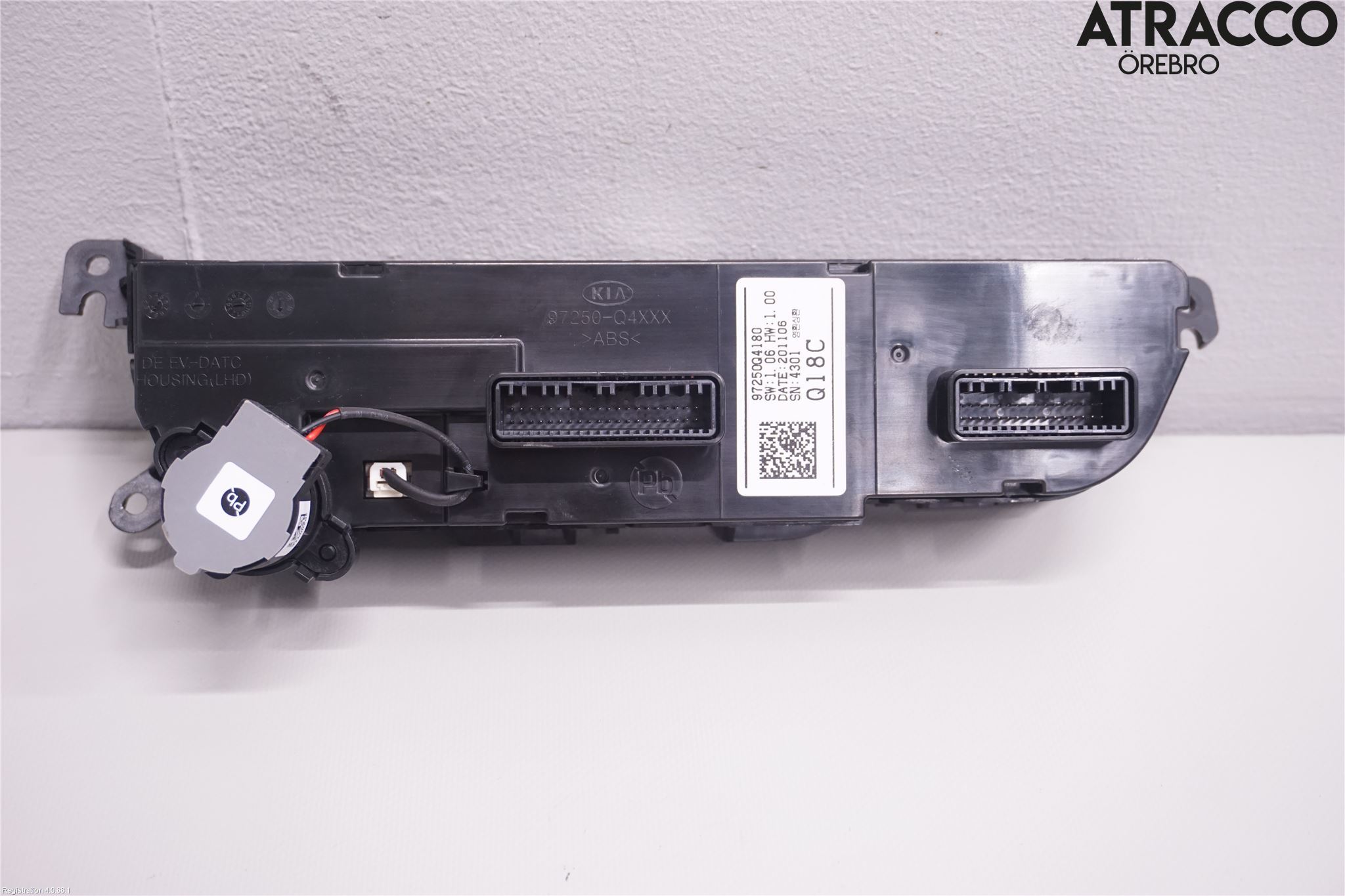 Kia NIRO (DE) 17-22 Varme Ac Betjening-Display