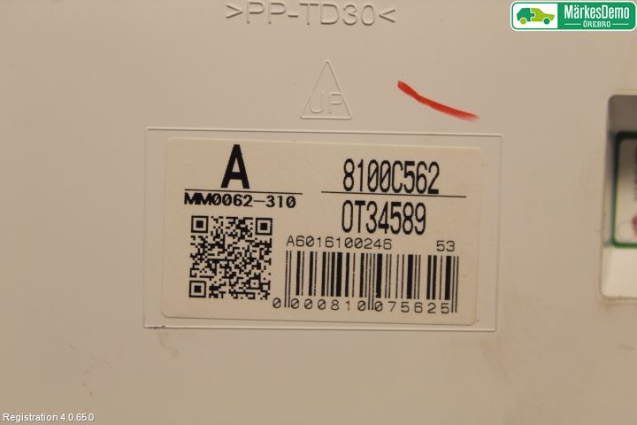 Mitsubishi L200 16-23 Instr Kombinert