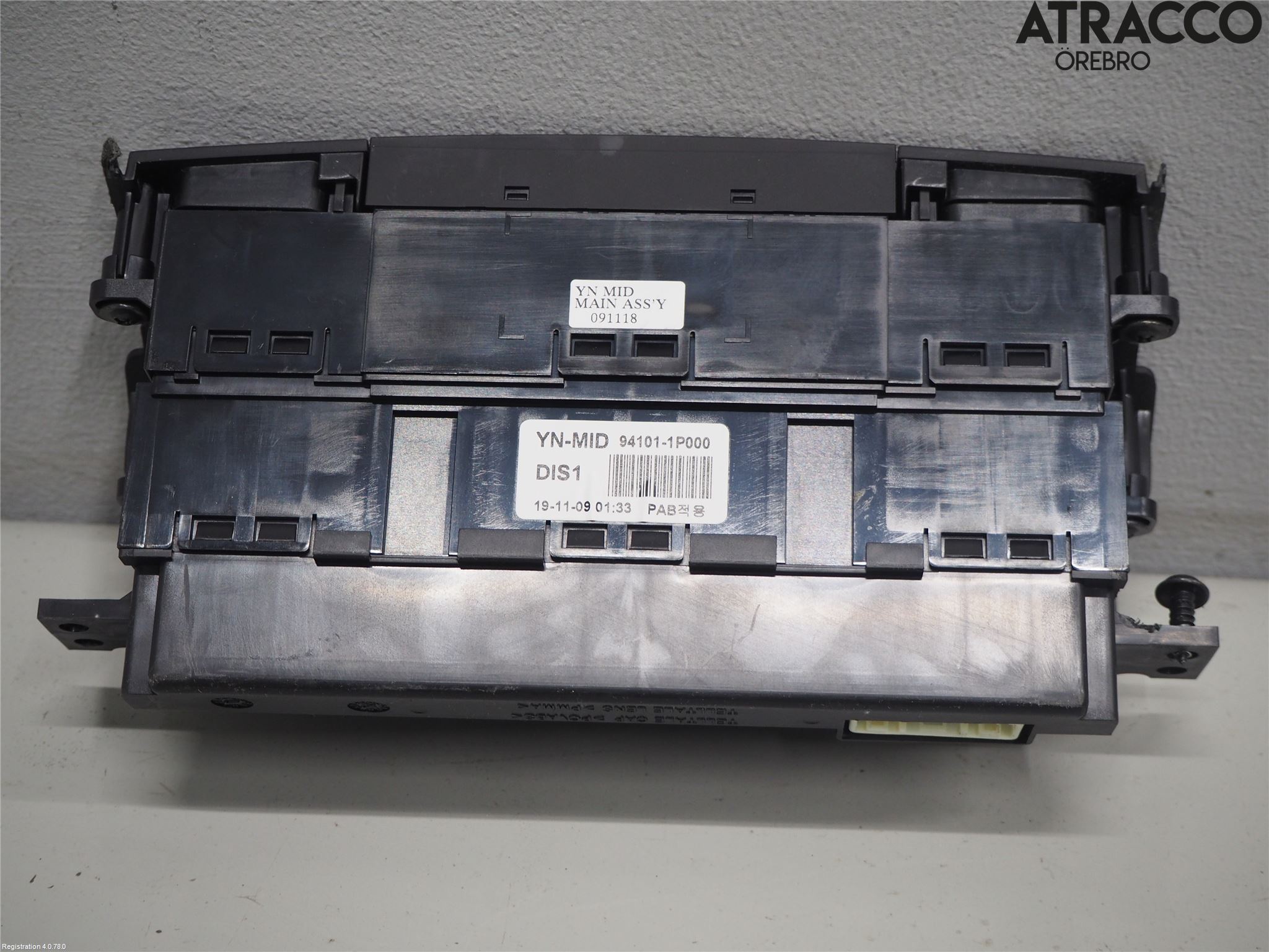 Kia VENGA 10-19 Instr Skjerm Dvd-Gps-Ac-Tlf