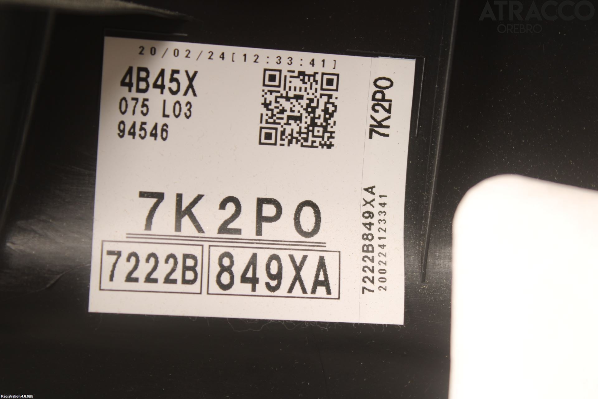 Mitsubishi OUTLANDER 13-21 Innr Dørtrekk Venstre