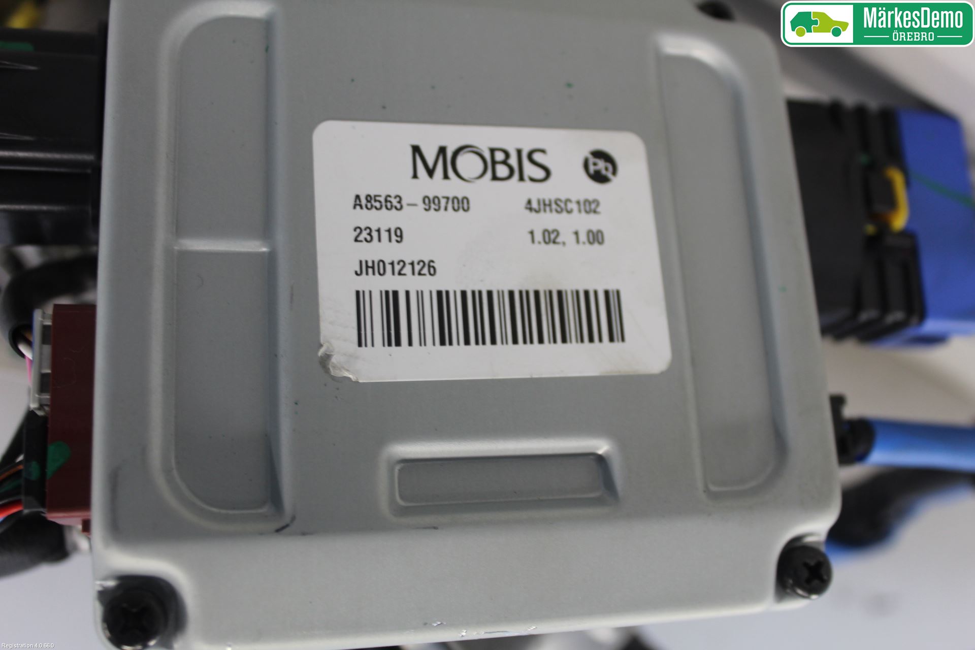 Kia OPTIMA 16-20 Rattakselaggregat Innebygd Servo