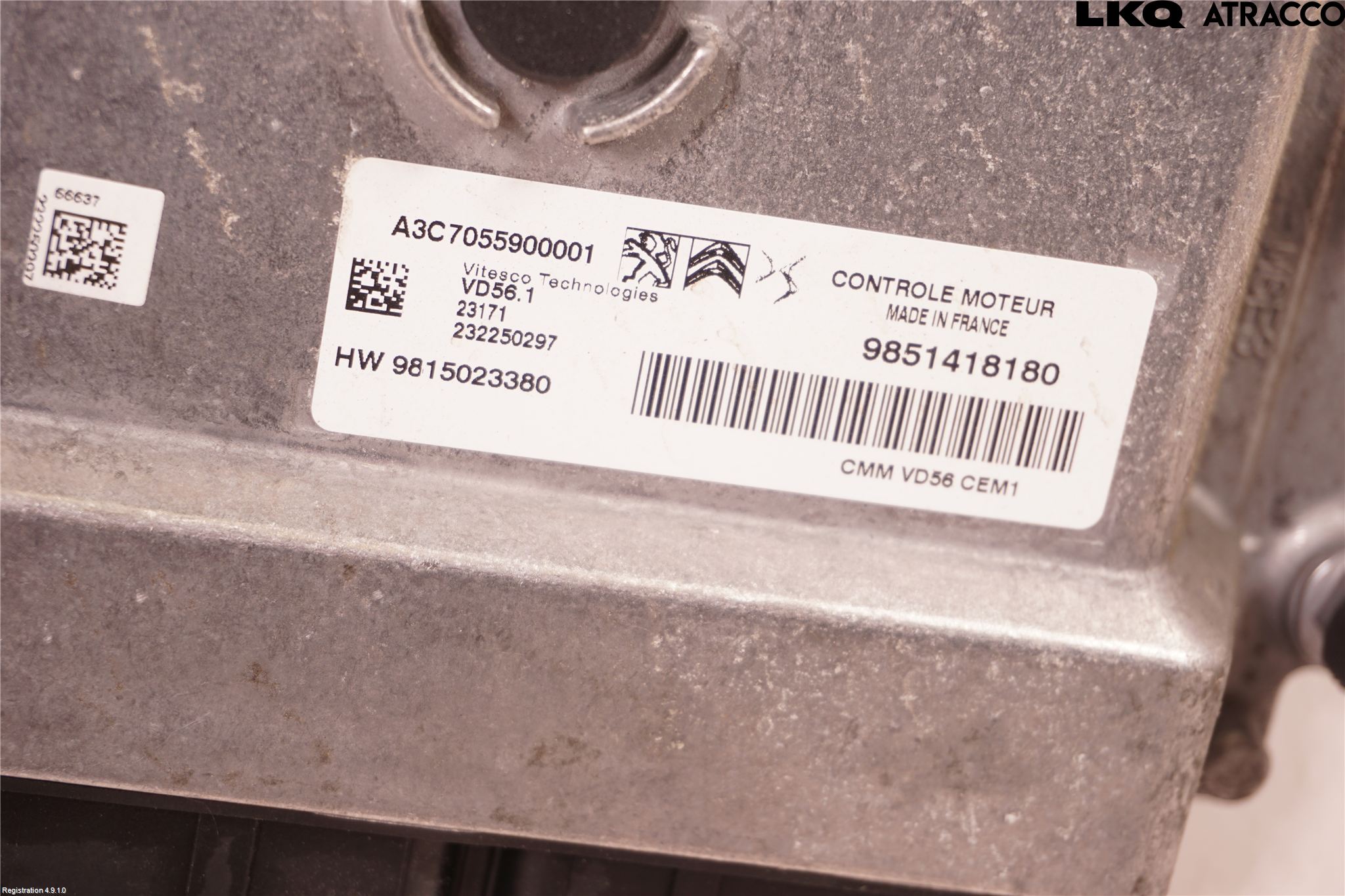 Citroen C5 AIRCROSS 19- Styreenhet Innsprøytning