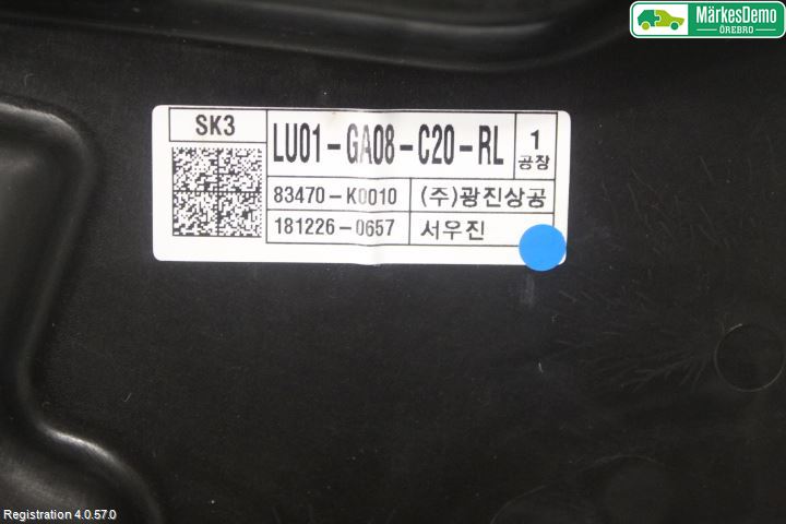 Kia SOUL 09- Vindusheis