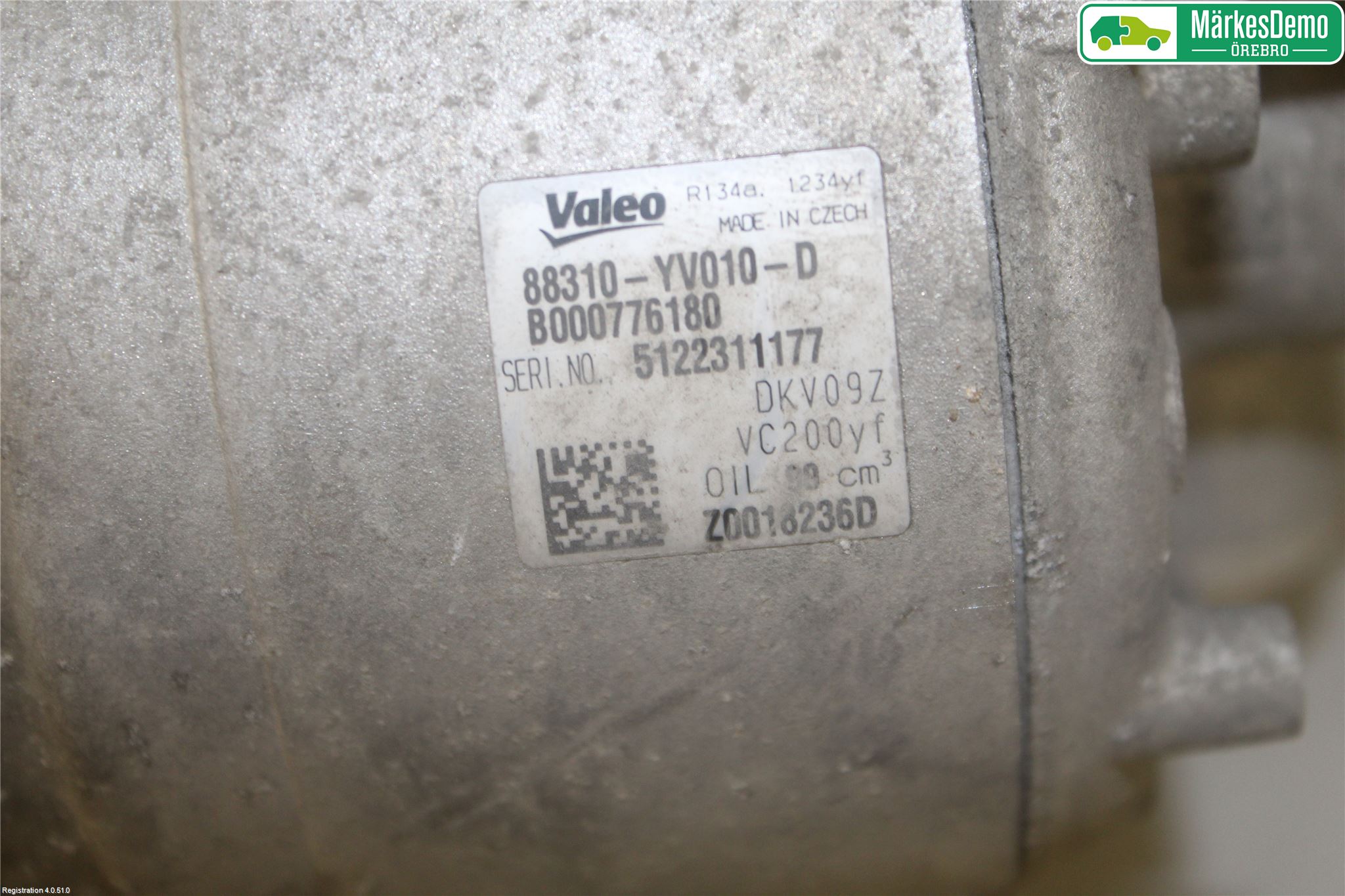 Peugeot 108 15-22 Varme Ac Kompressor