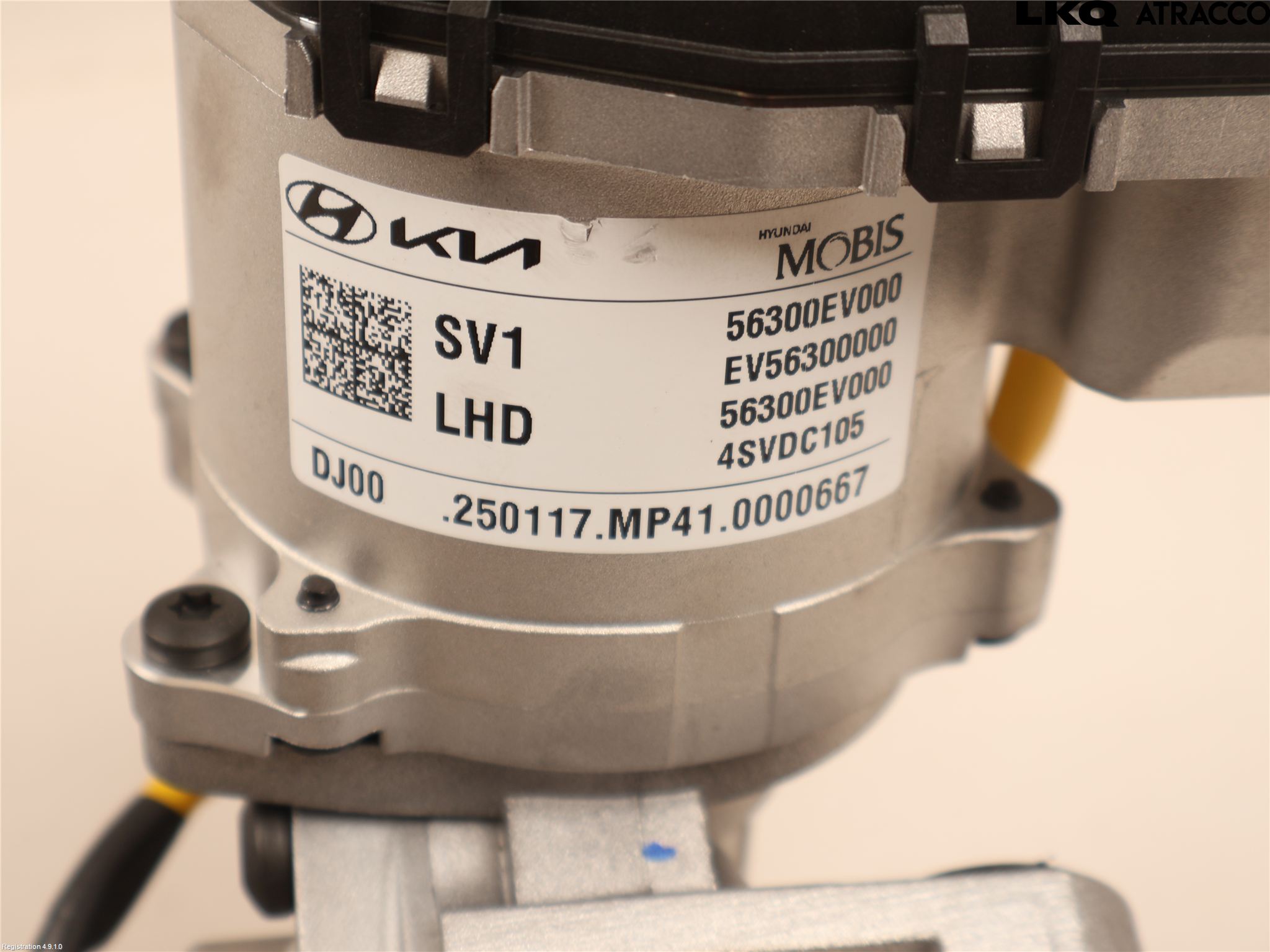 Kia EV3 26->> Rattakselaggregat Innebygd Servo