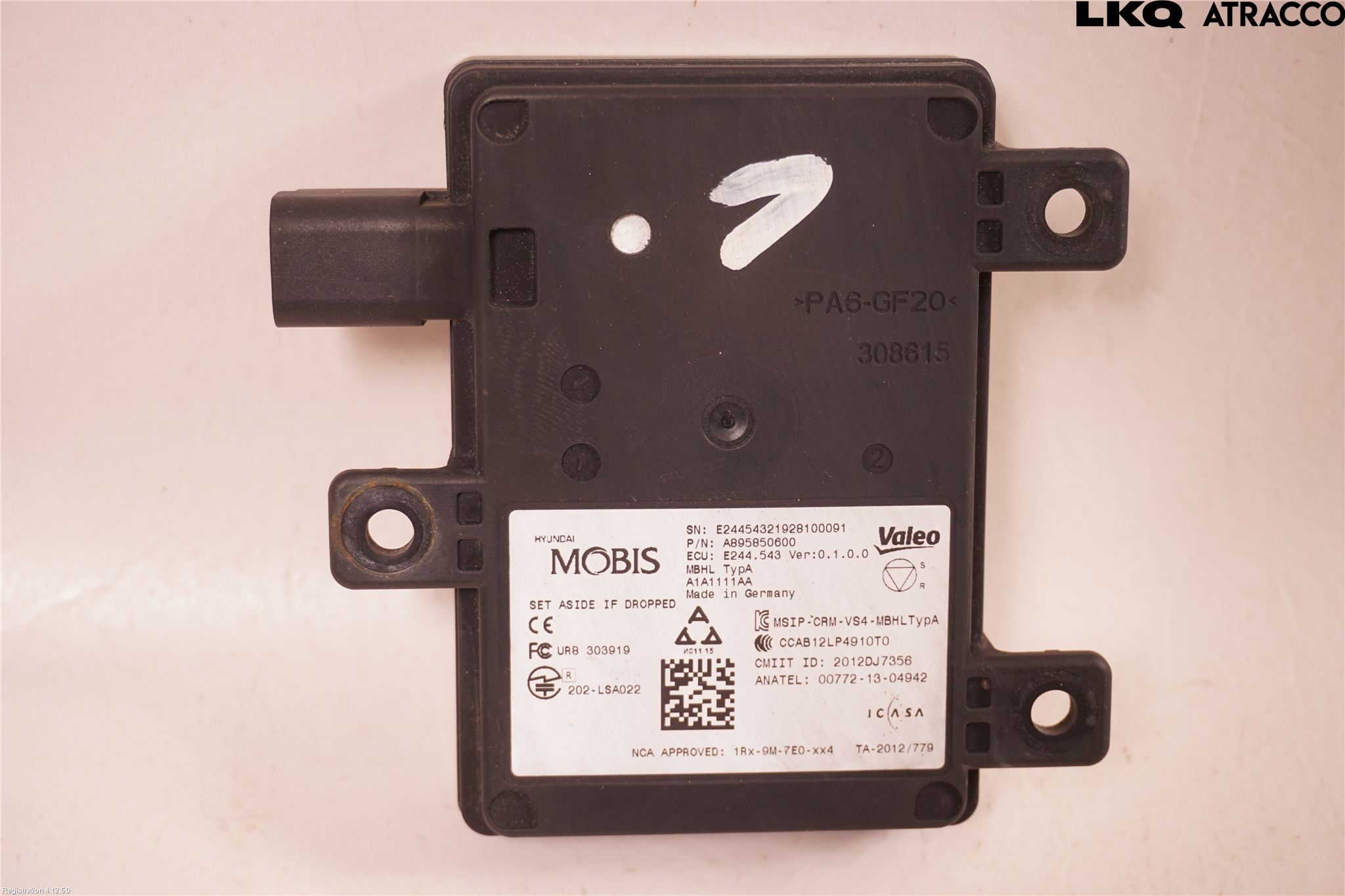 Kia OPTIMA 16-20 Sensor Kollisjonsbeskyttelse