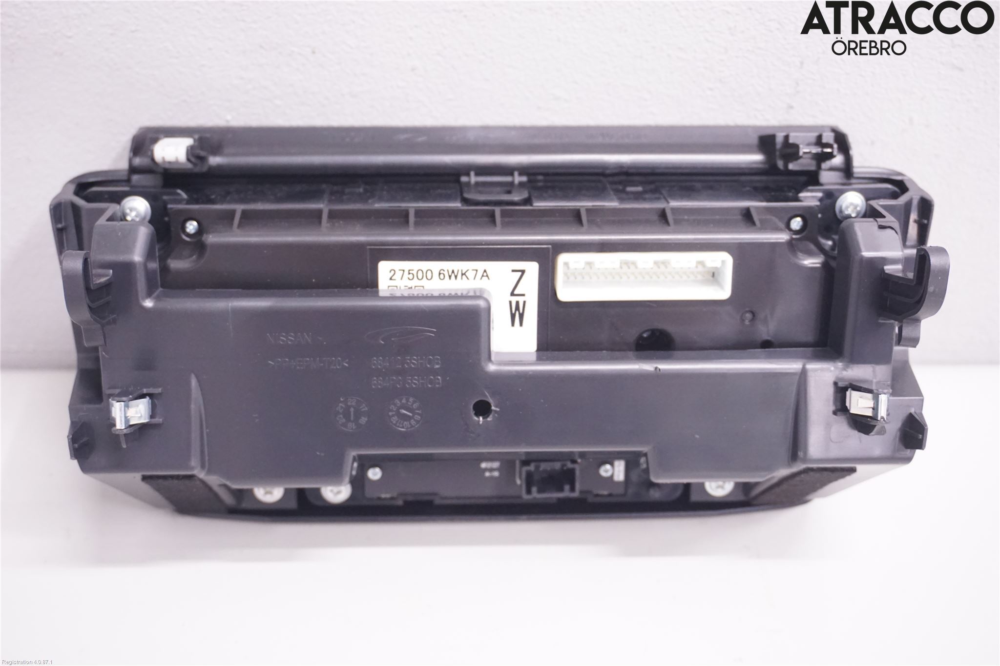 Nissan LEAF 18- Varme Ac Betjening-Display