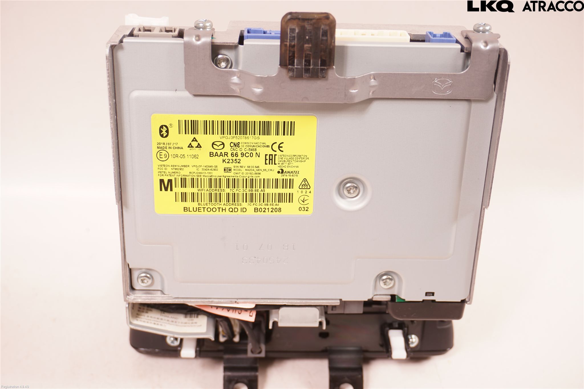 Mazda CX-3 Stereo Radio Med Cd