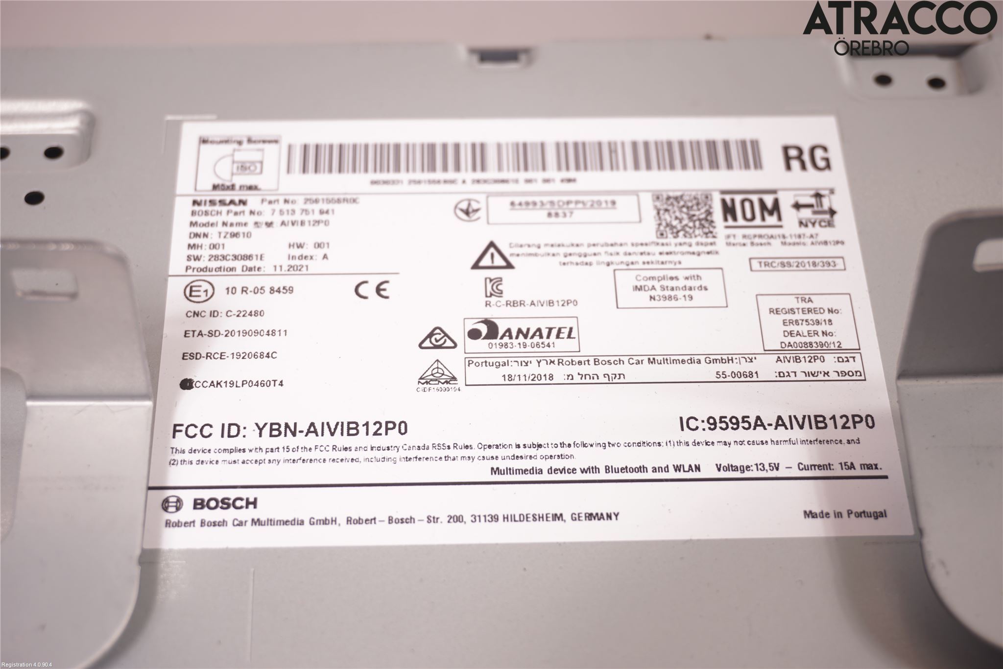 Nissan LEAF 18- Gps Navigator