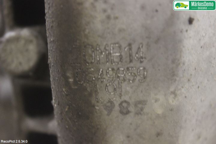 Citroen C5     05-08 Gearkasse 6 Trinn