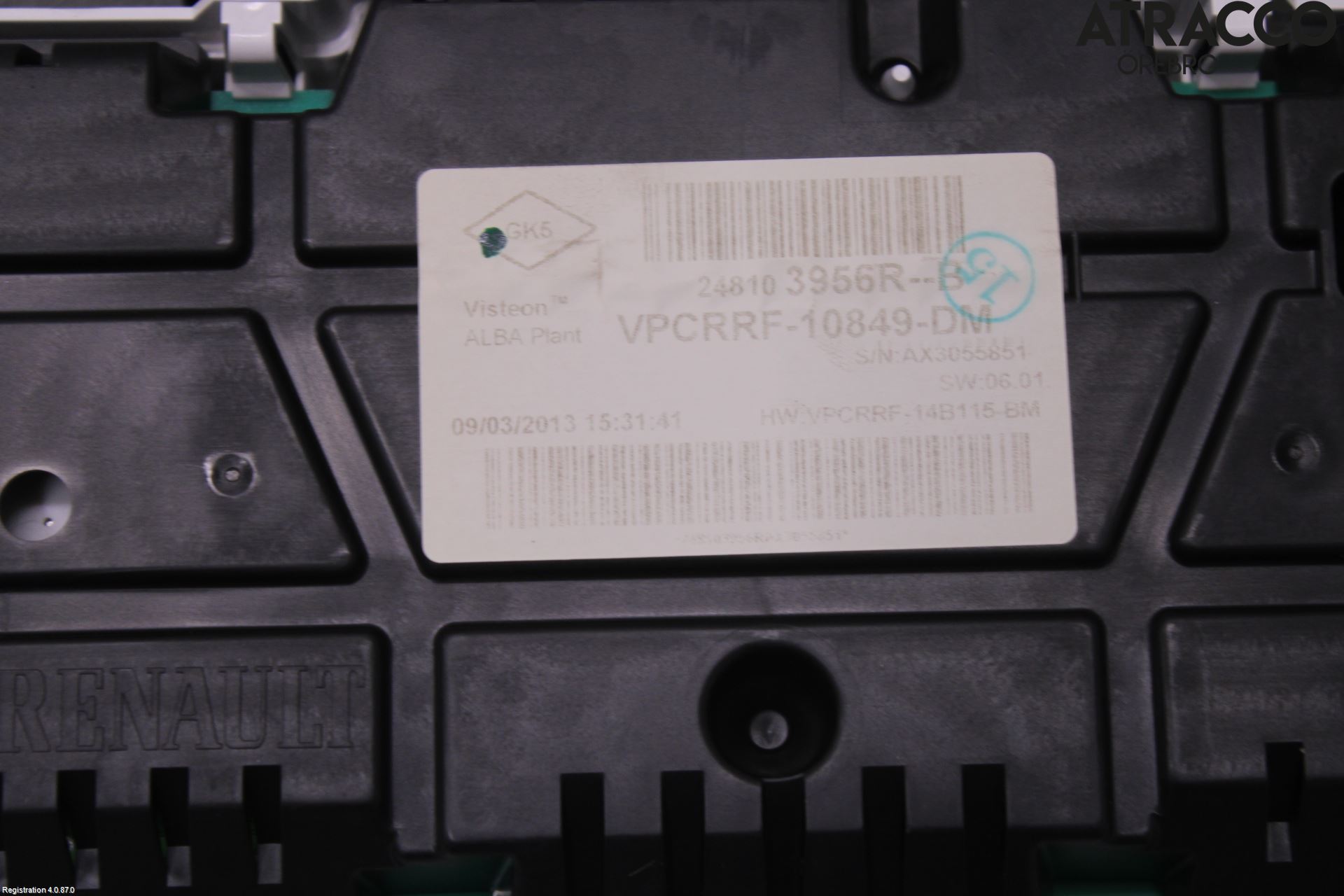 Renault CLIO IV 12-16 Instr Kombinert