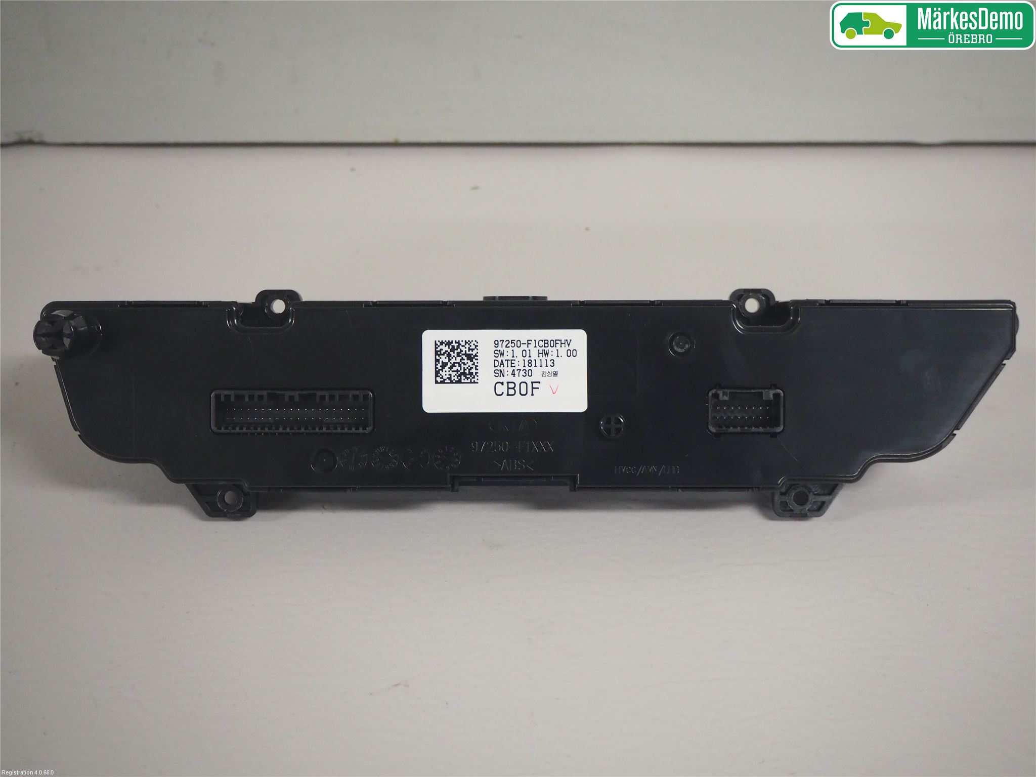Kia SPORTAGE (QL) 16-21 Varme Ac Betjening-Display