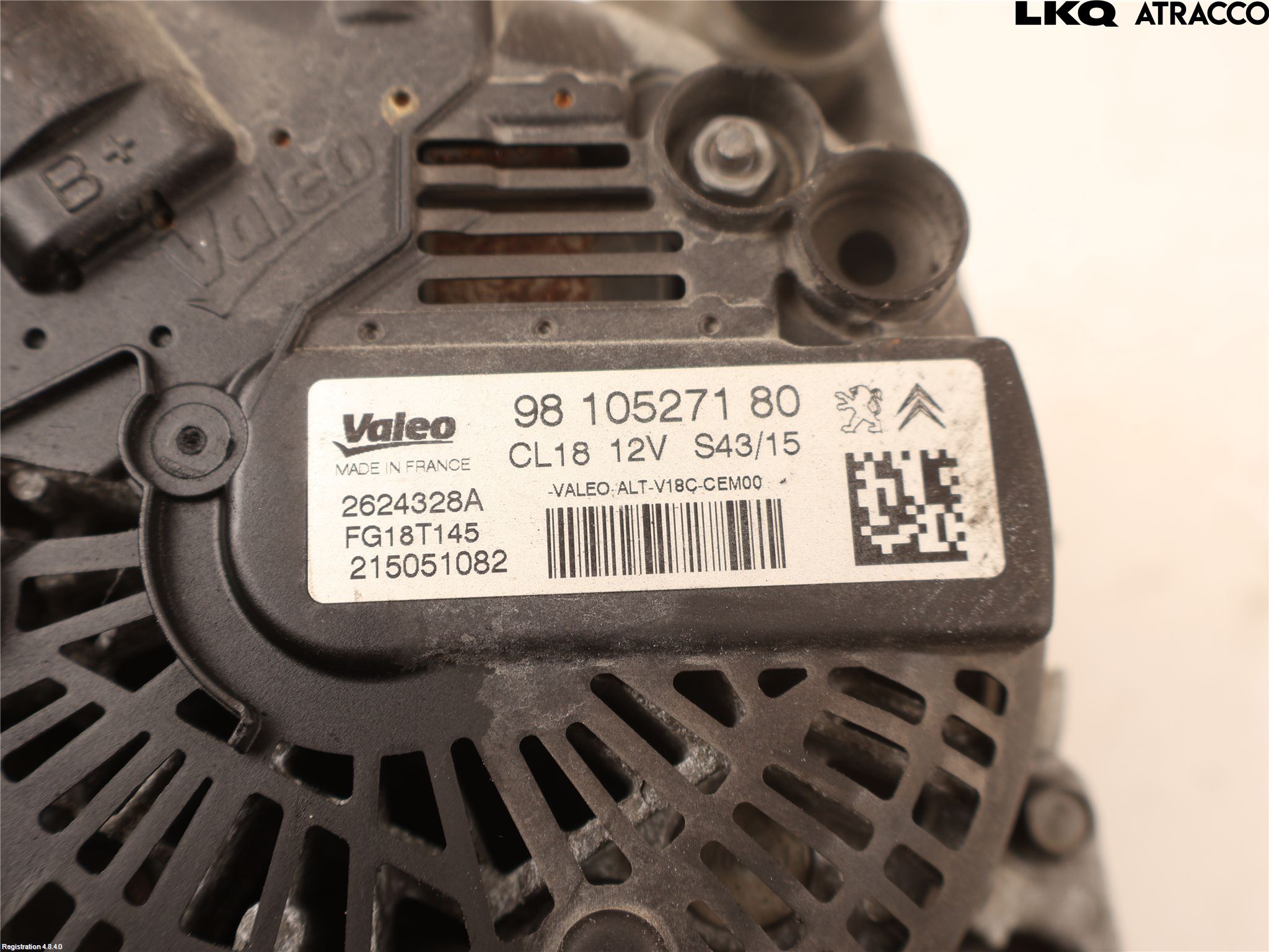 Peugeot 308 14-21 Dynamo