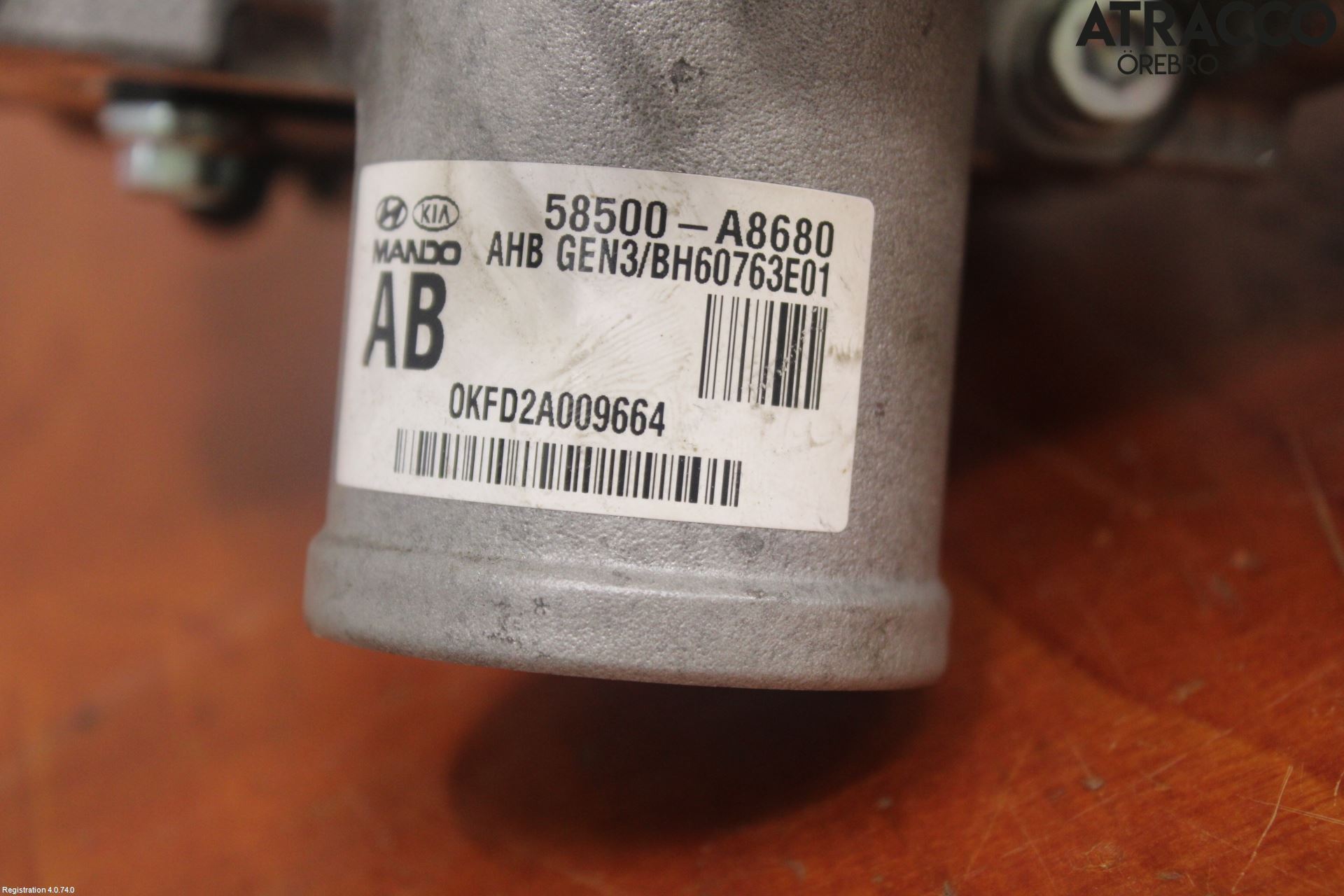 Kia OPTIMA 16-20 Abs Hydraulikkaggregat