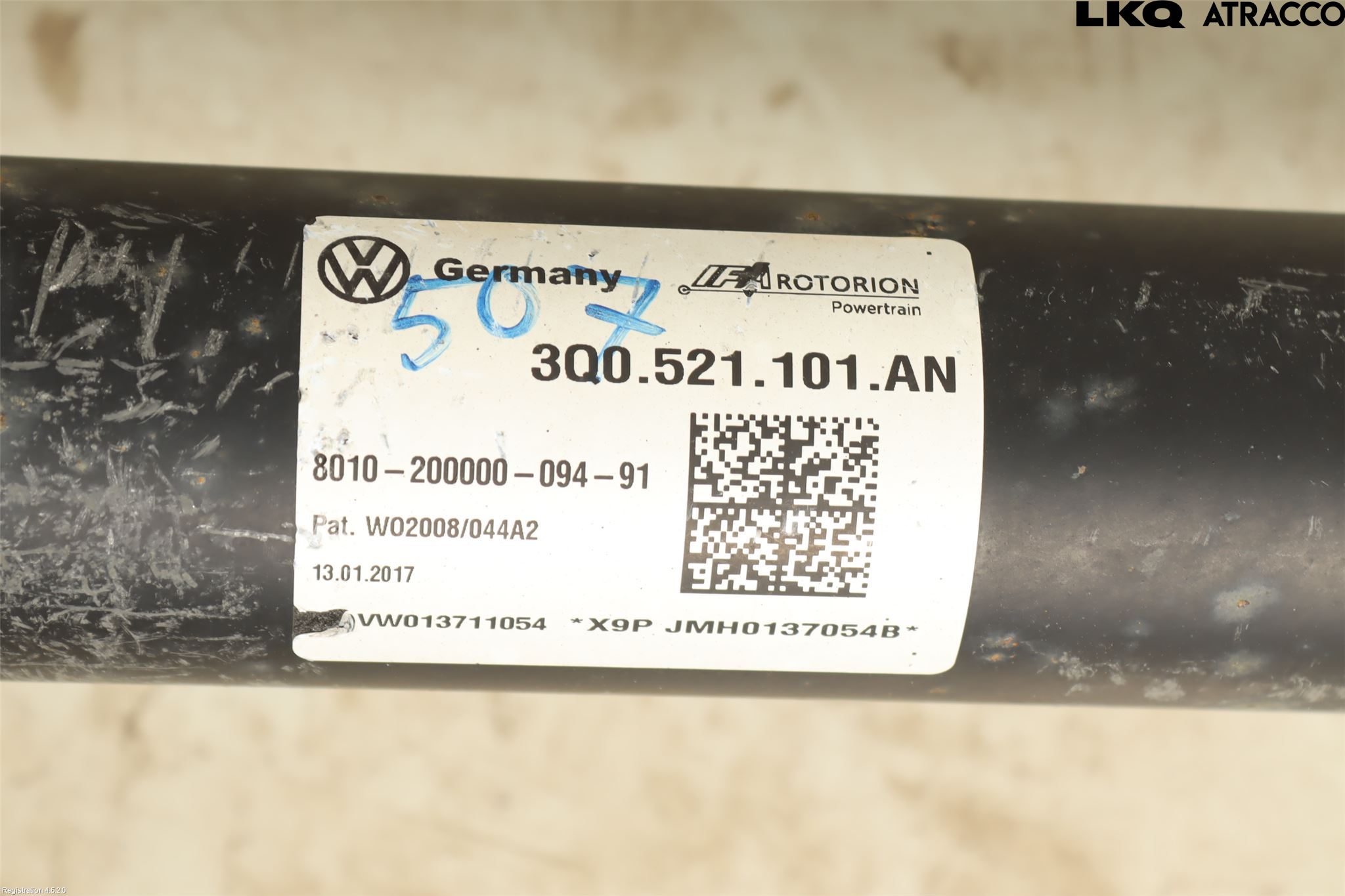 Volkswagen VW PASSAT 15-19 Mellomaksel Kompl