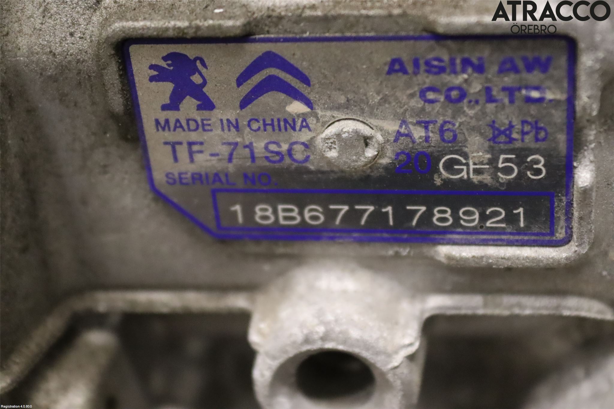 Peugeot 3008 17-24 Gearkasse Automat